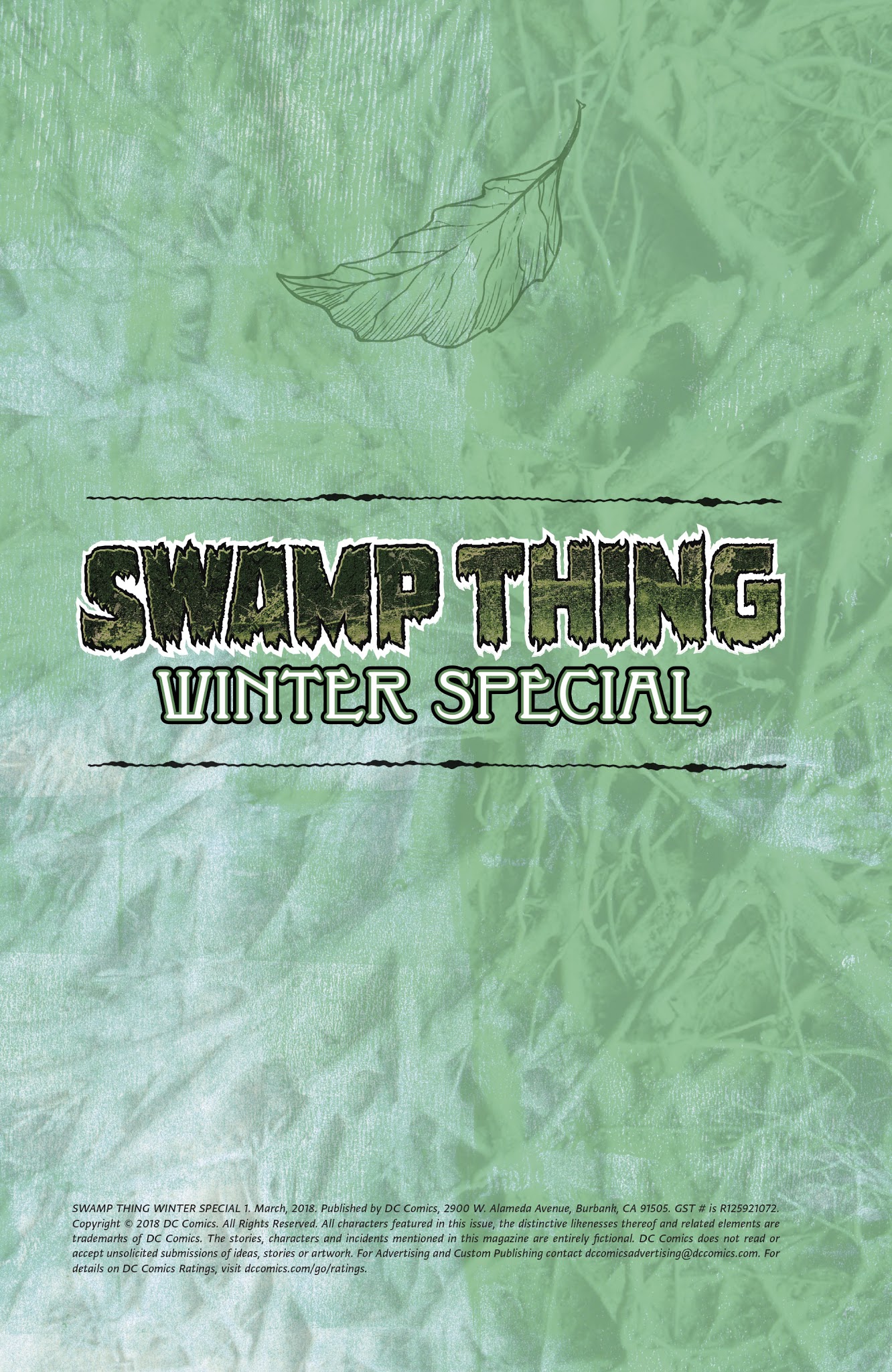 Read online Swamp Thing Winter Special comic -  Issue # Full - 3