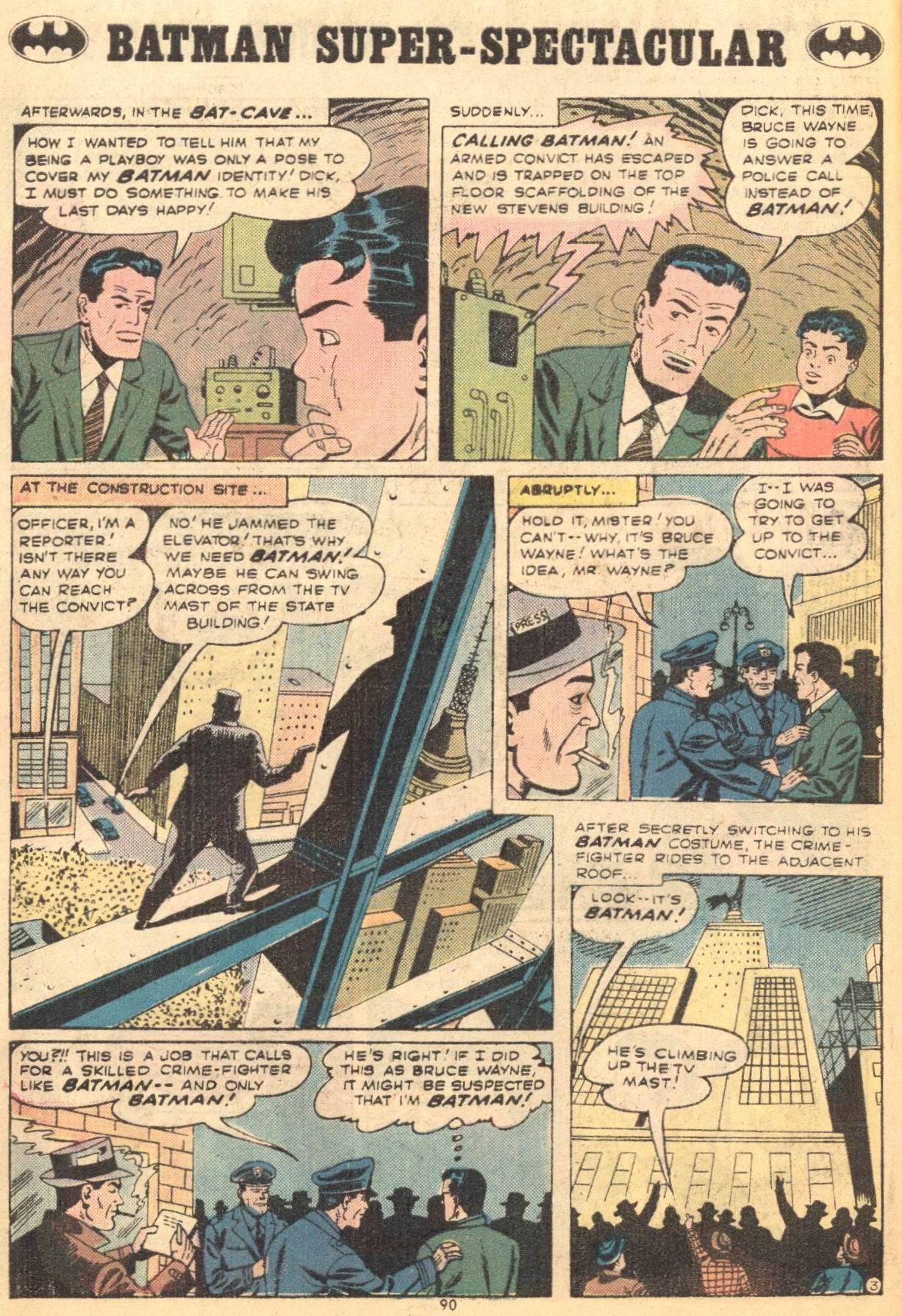 Read online Batman (1940) comic -  Issue #259 - 90