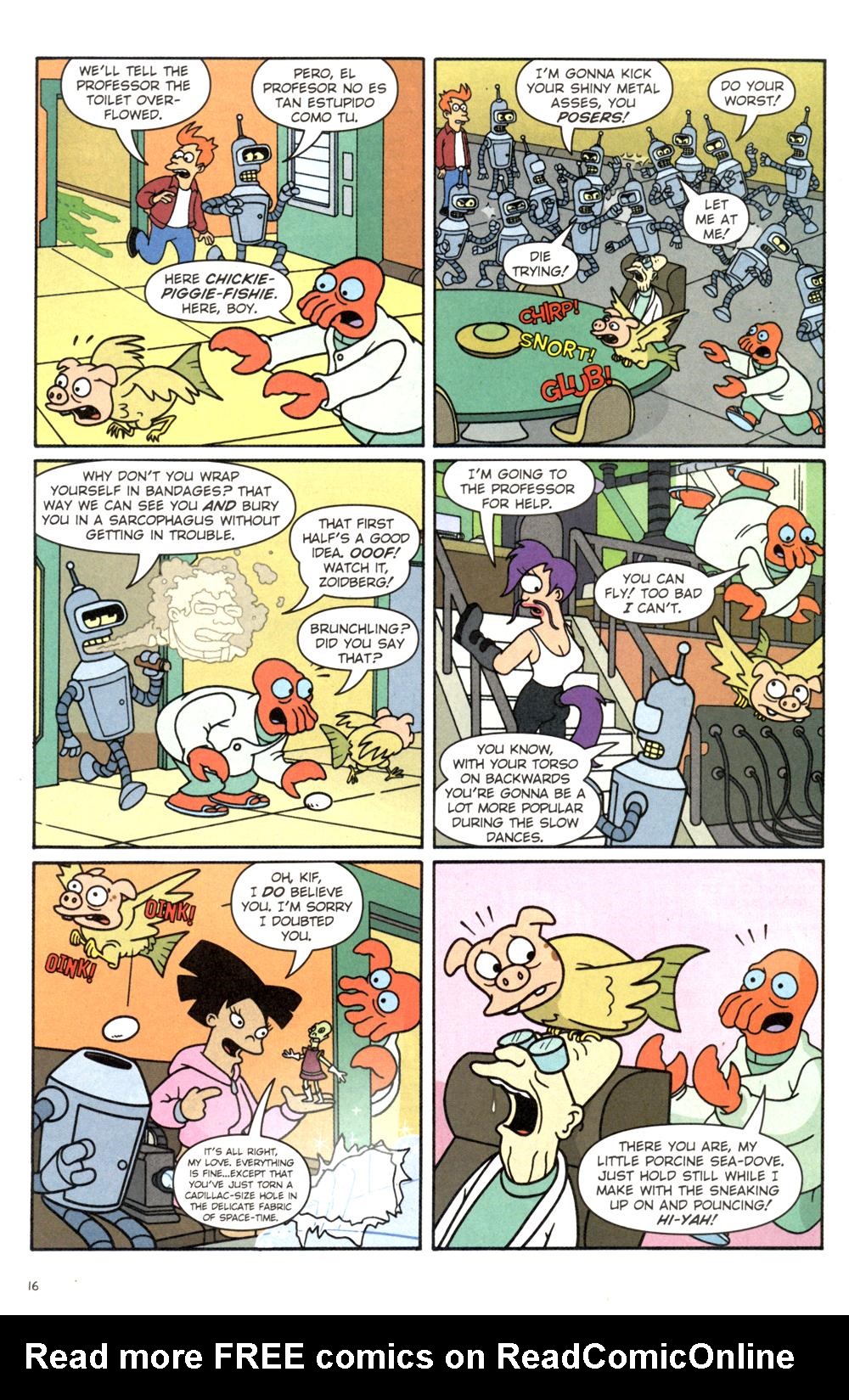 Read online Futurama Comics comic -  Issue #14 - 17