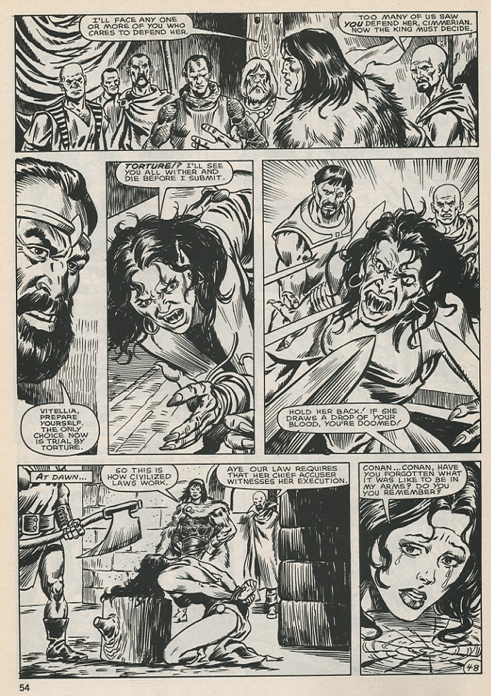 Read online The Savage Sword Of Conan comic -  Issue #130 - 54