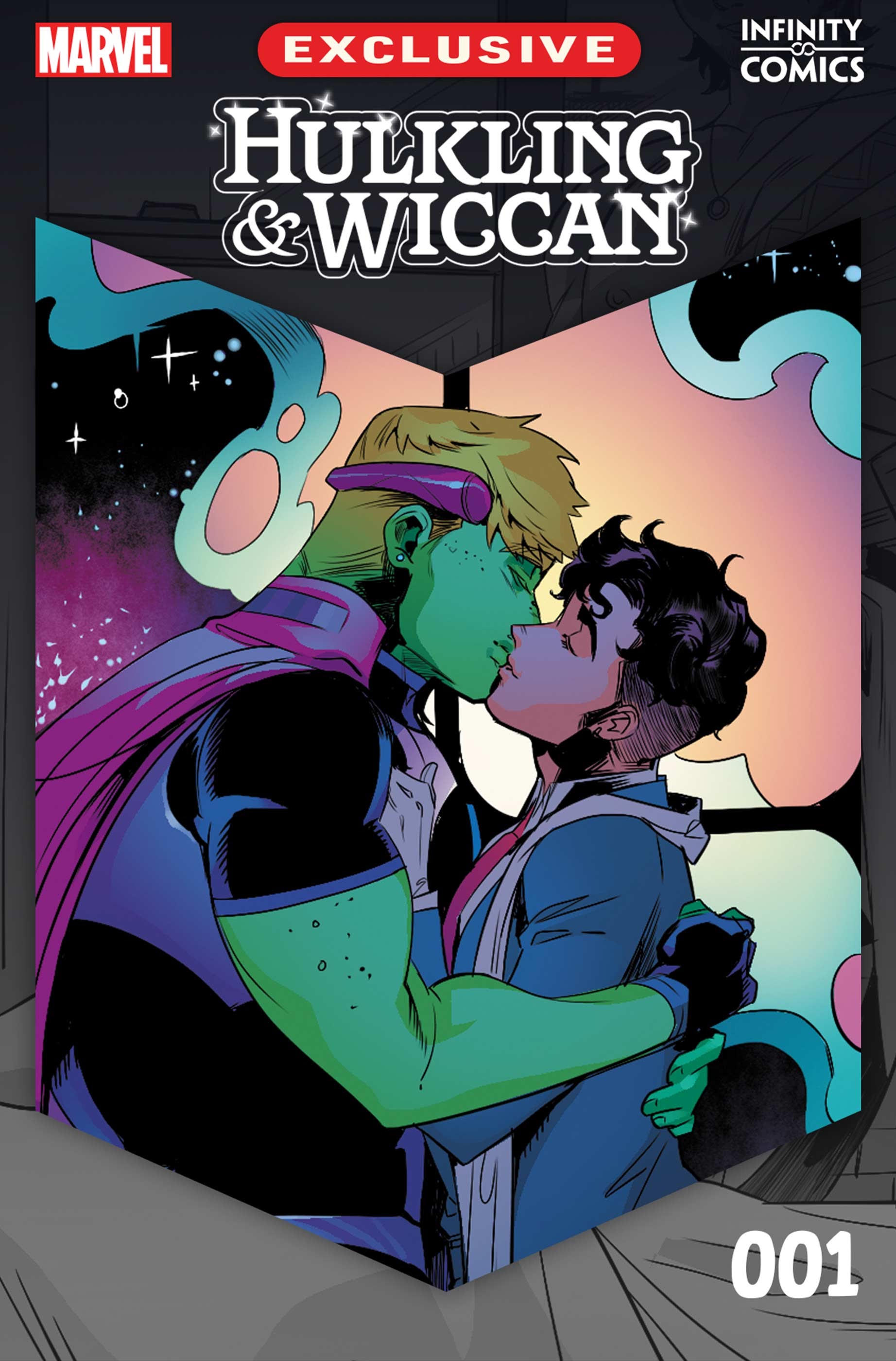 Read online Hulkling and Wiccan: Infinity Comic comic -  Issue #1 - 1