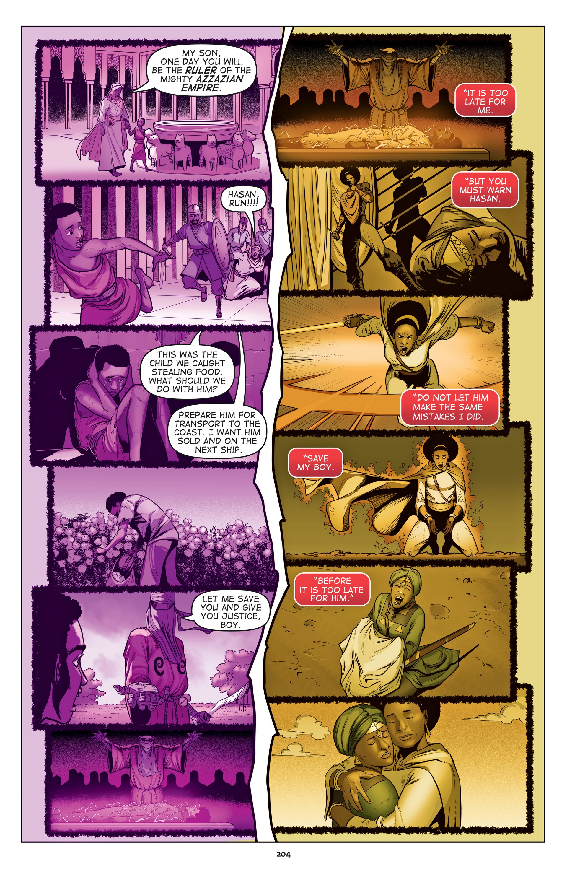 Read online Malika: Warrior Queen comic -  Issue # TPB 2 (Part 3) - 6
