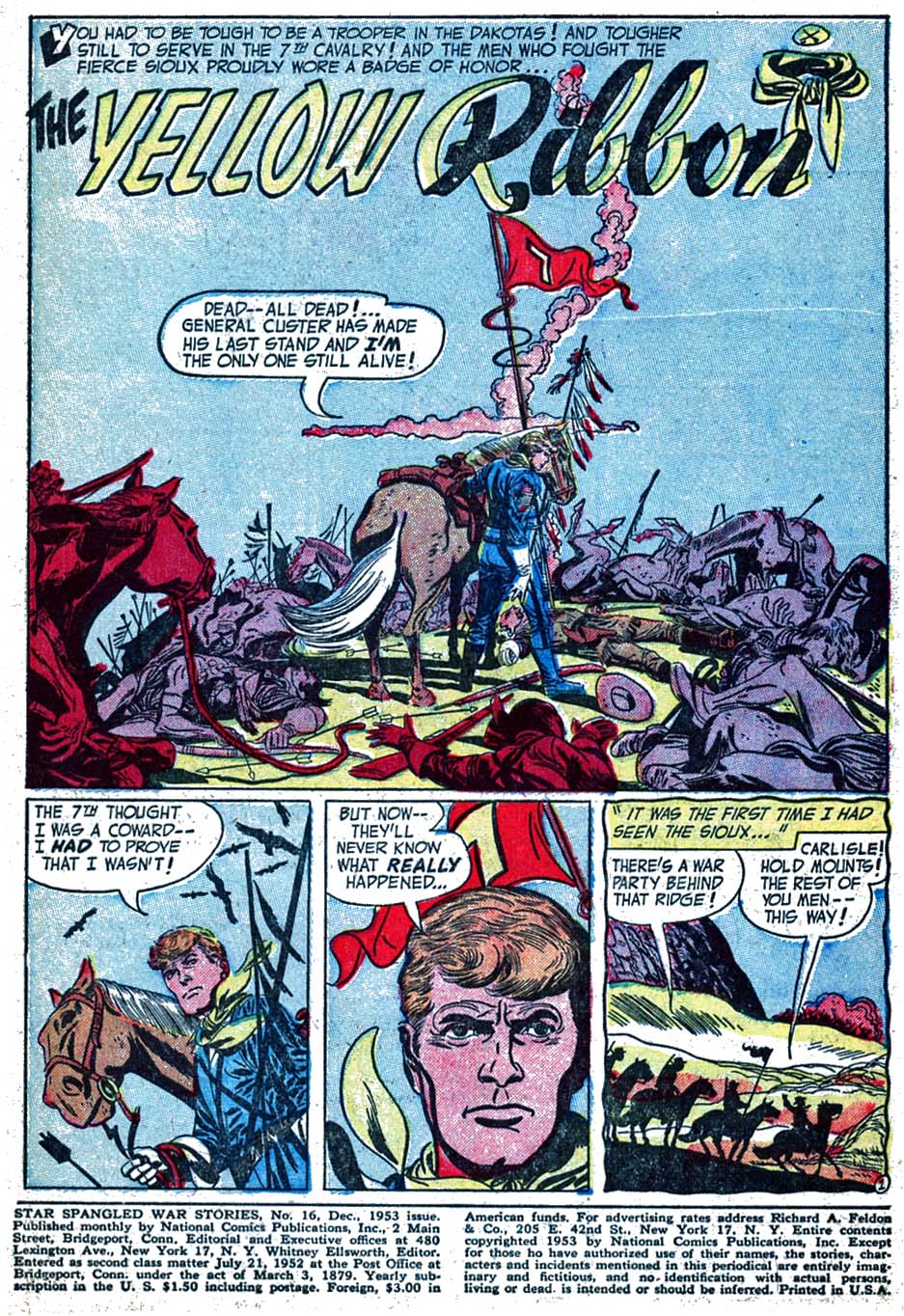 Read online Star Spangled War Stories (1952) comic -  Issue #16 - 3