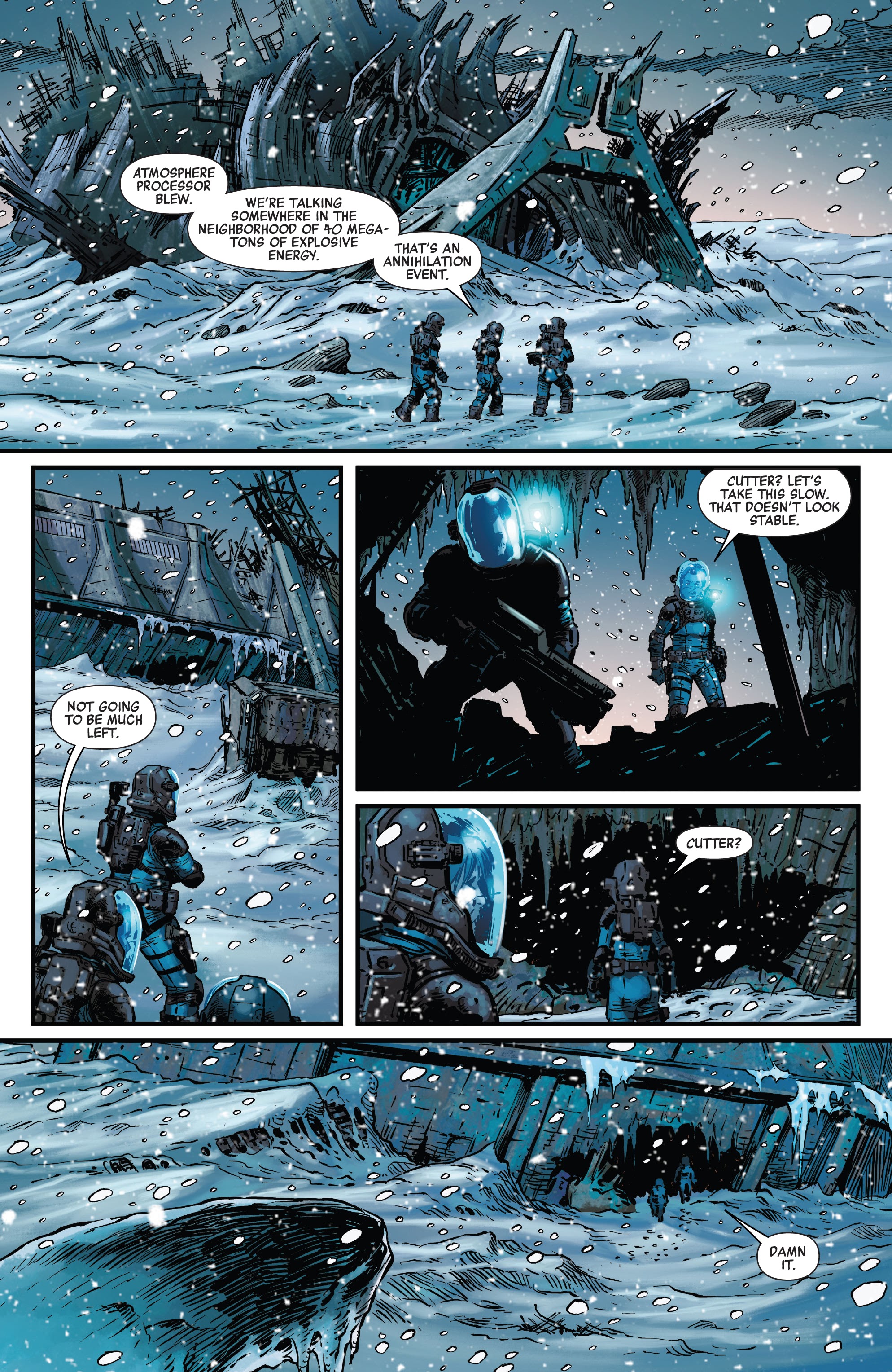 Read online Aliens: Aftermath comic -  Issue # Full - 13