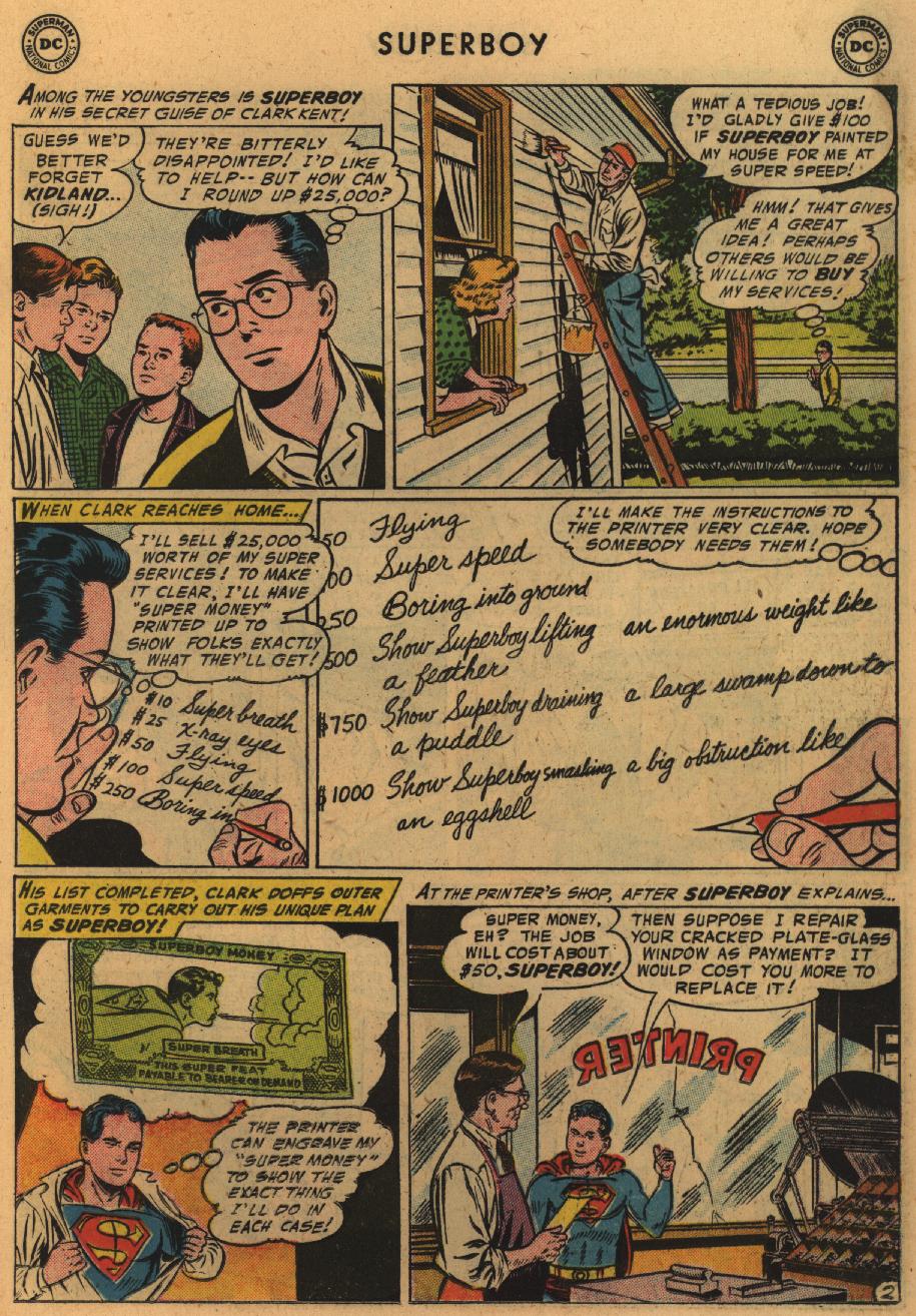 Read online Superboy (1949) comic -  Issue #51 - 18