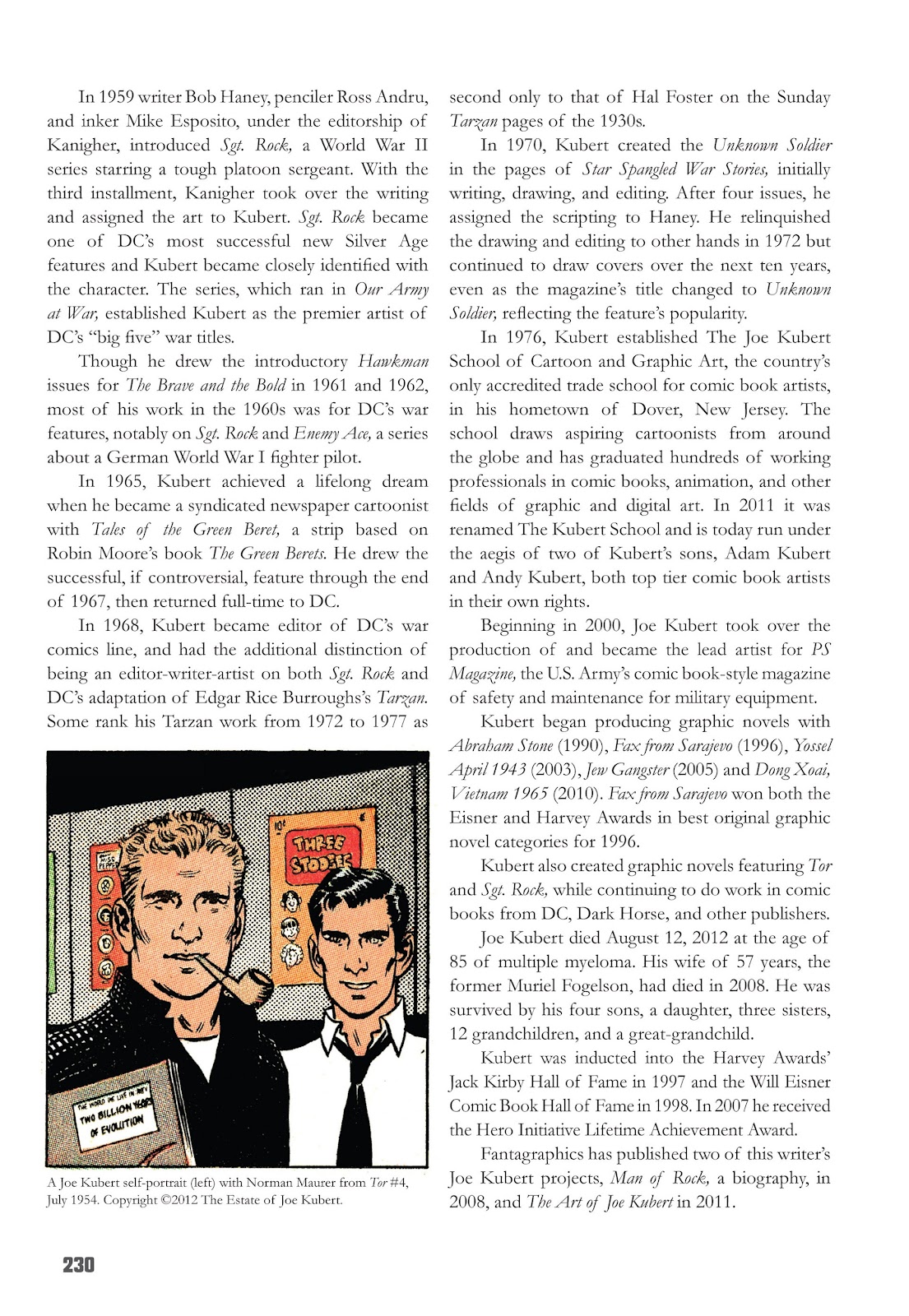 Read online The Joe Kubert Archives comic -  Issue # TPB (Part 3) - 41