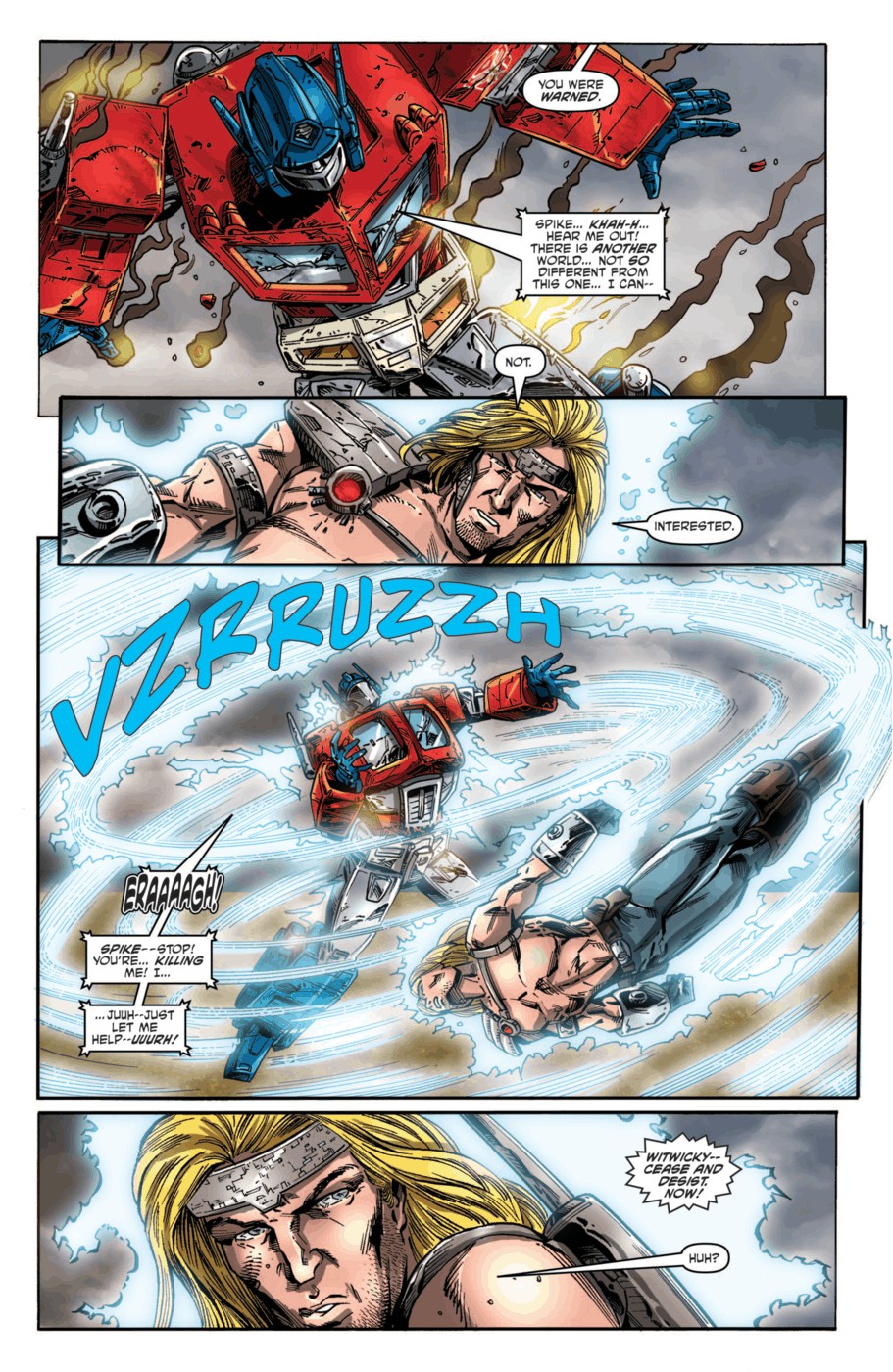 Read online The Transformers: Regeneration One comic -  Issue #92 - 5