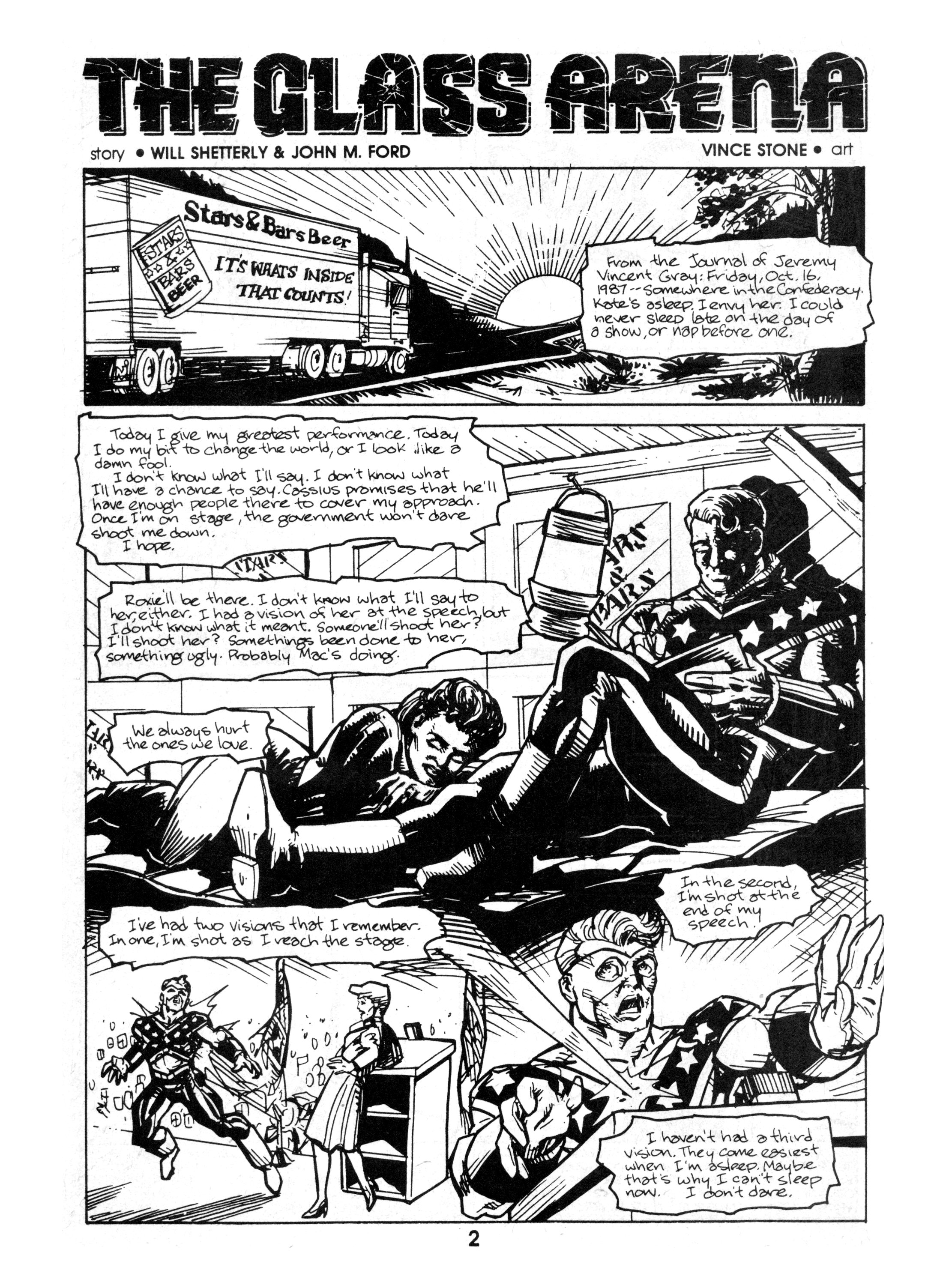 Read online Captain Confederacy (1986) comic -  Issue #11 - 4