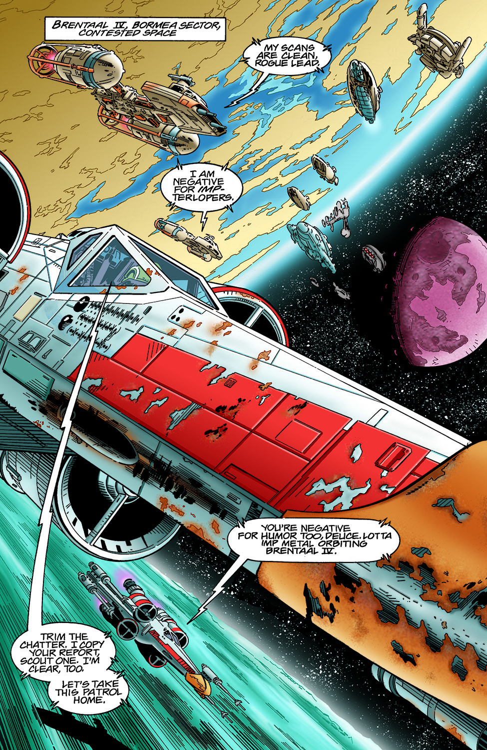 Read online Star Wars: X-Wing Rogue Squadron comic -  Issue #22 - 3