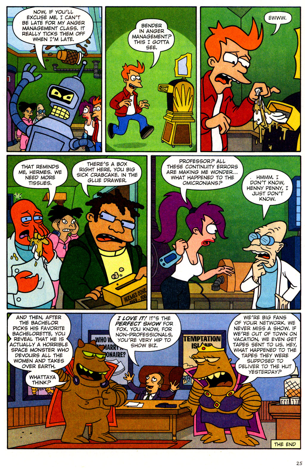 Read online Futurama Comics comic -  Issue #20 - 25
