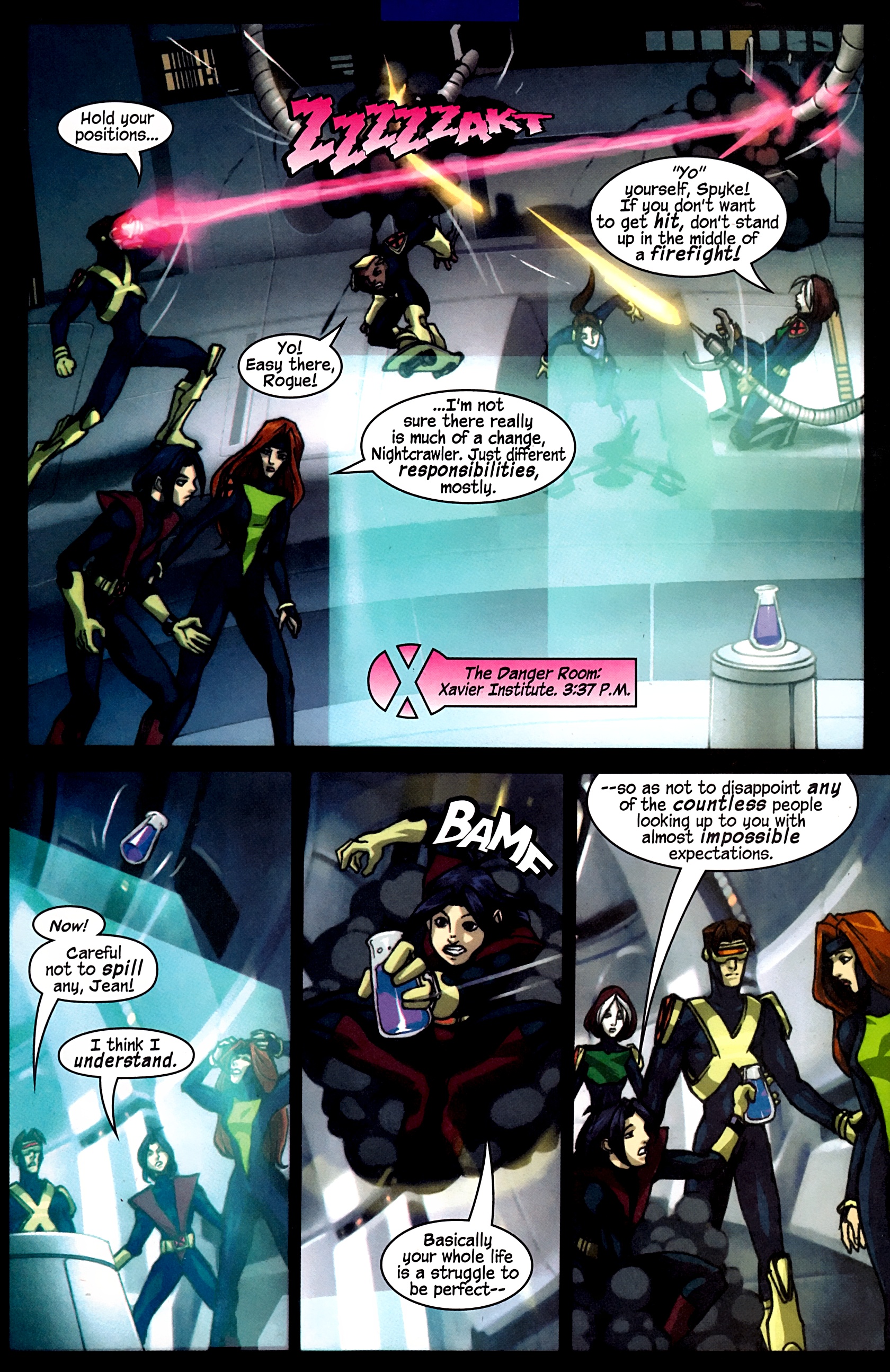 Read online X-Men: Evolution comic -  Issue #4 - 7