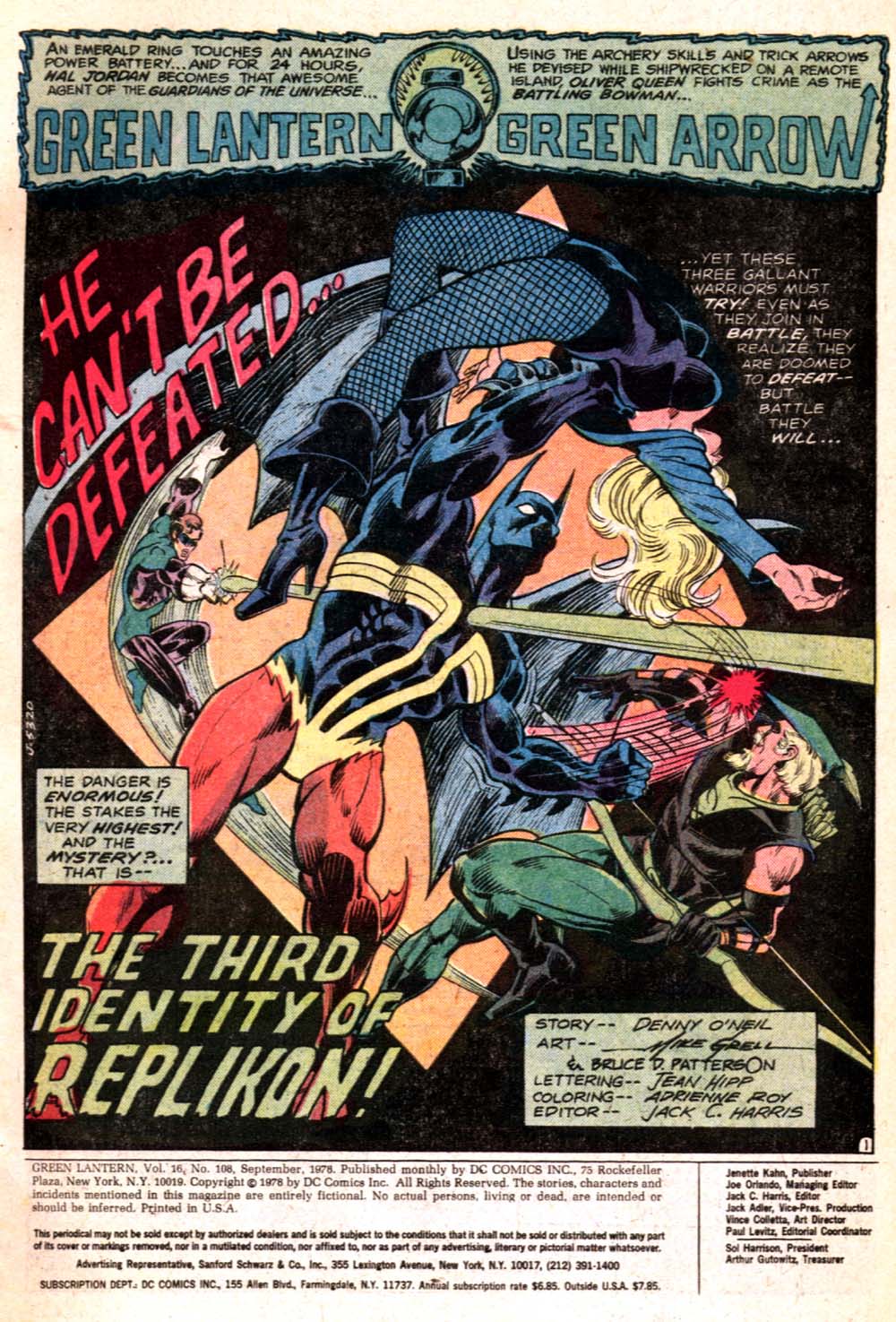 Green Lantern (1960) Issue #108 #111 - English 2