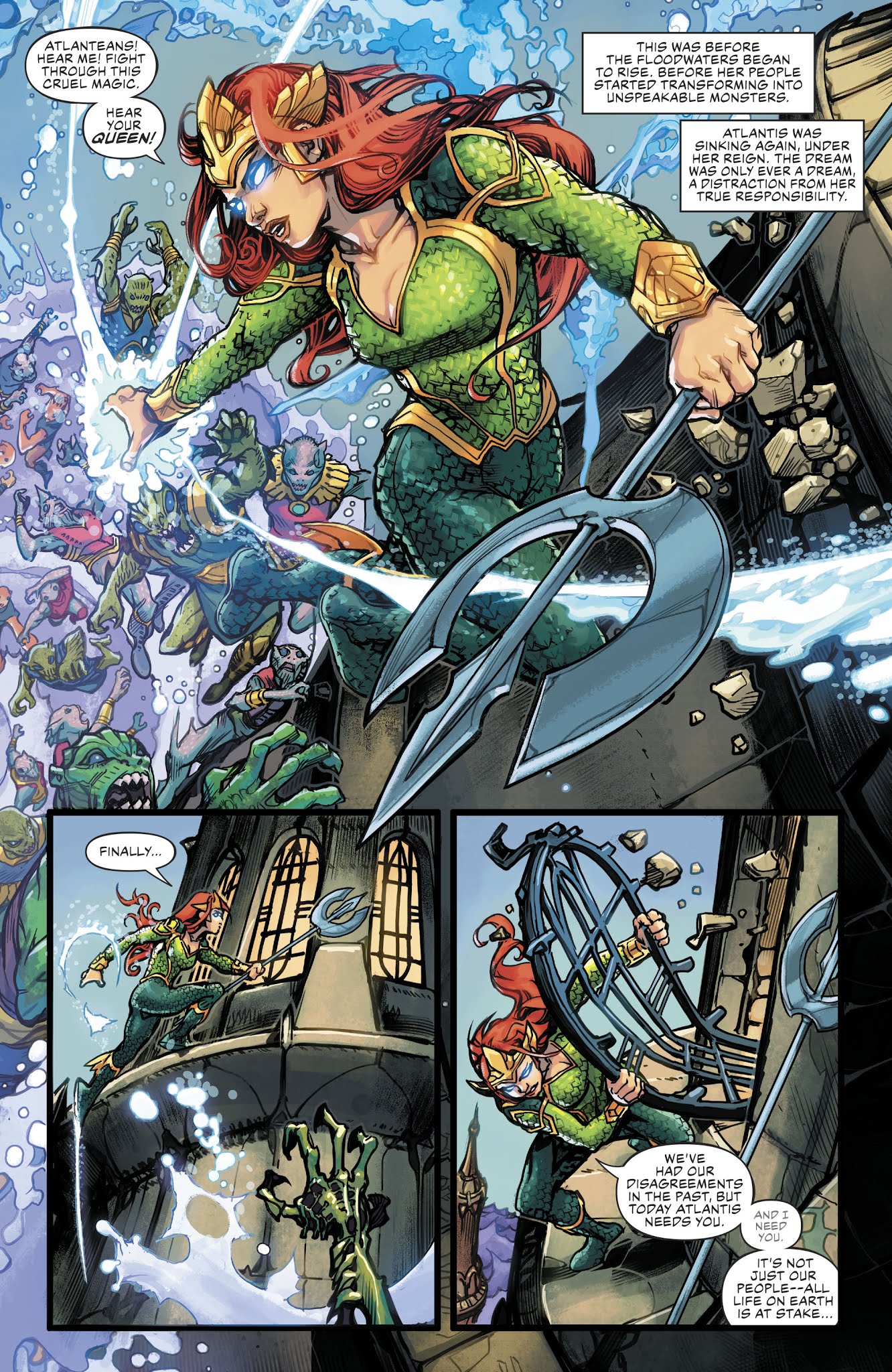 Read online Justice League/Aquaman: Drowned Earth Special comic -  Issue # Full - 16