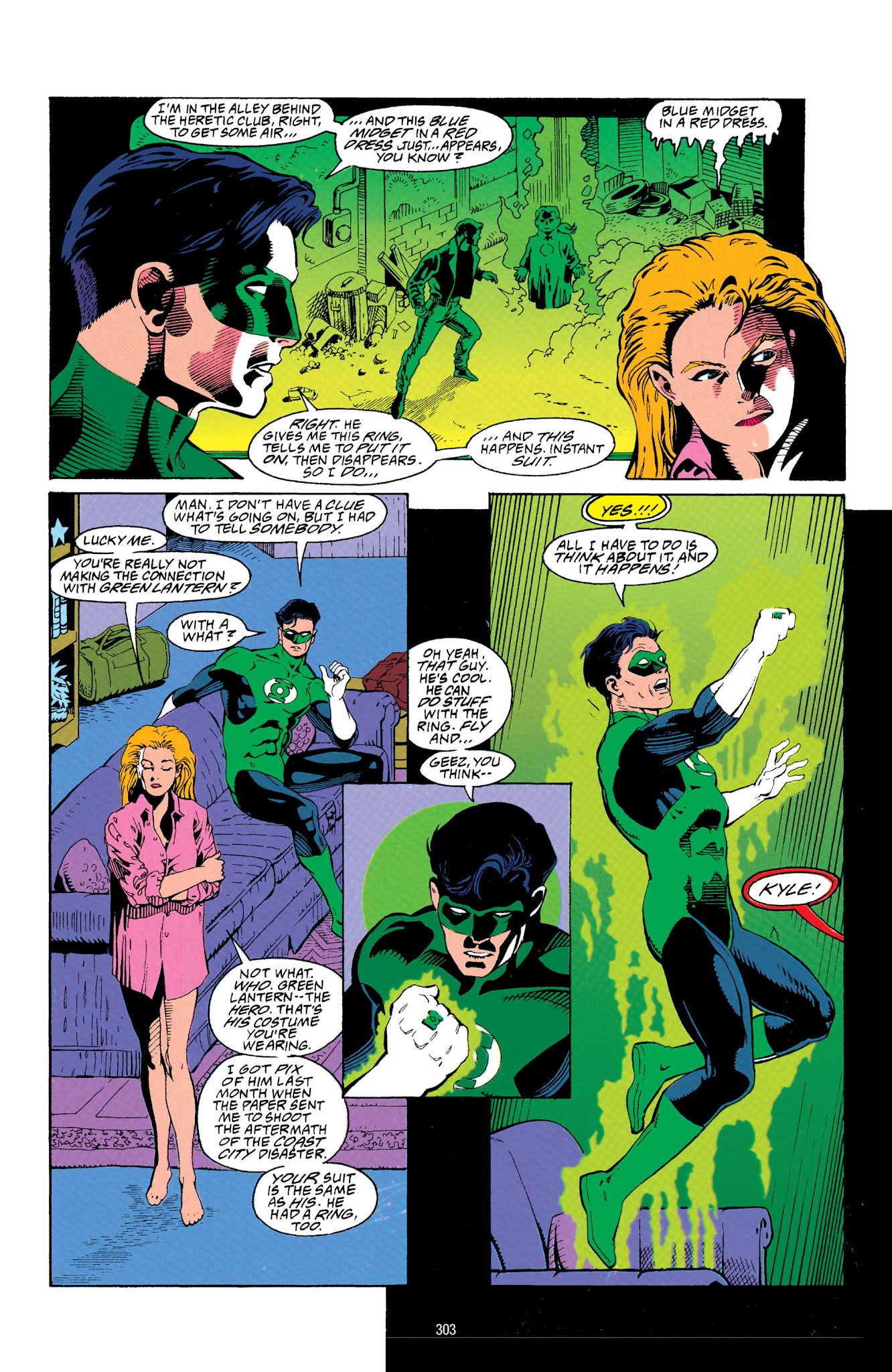 Read online Green Lantern: A Celebration of 75 Years comic -  Issue # TPB (Part 3) - 100