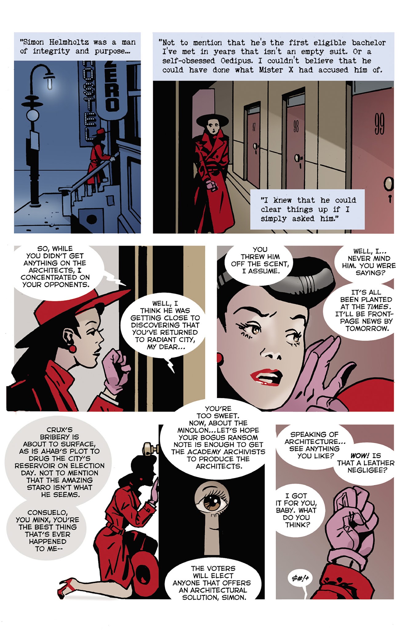 Read online Mister X: Razed comic -  Issue #4 - 8