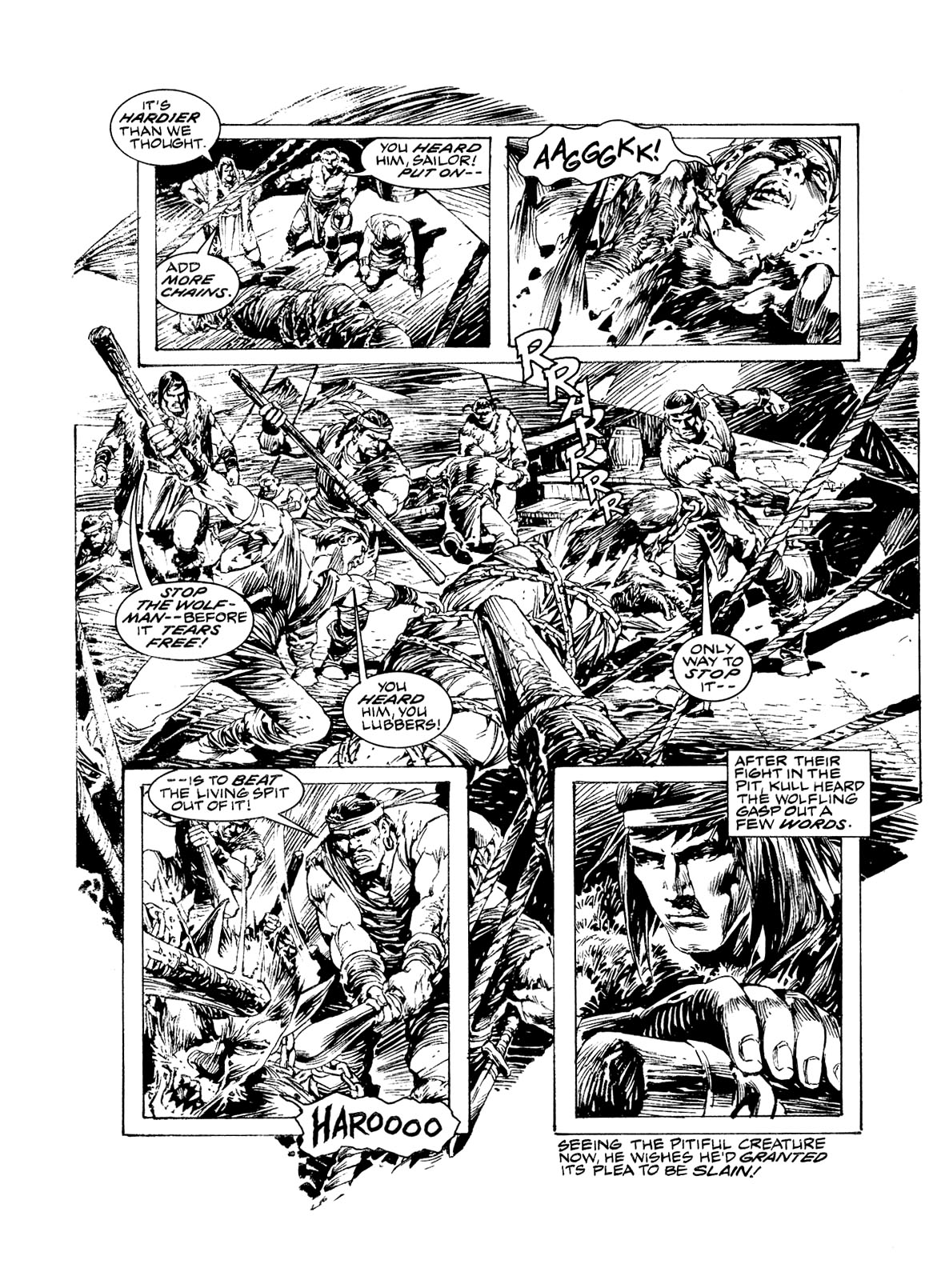 Read online The Savage Sword Of Conan comic -  Issue #231 - 53
