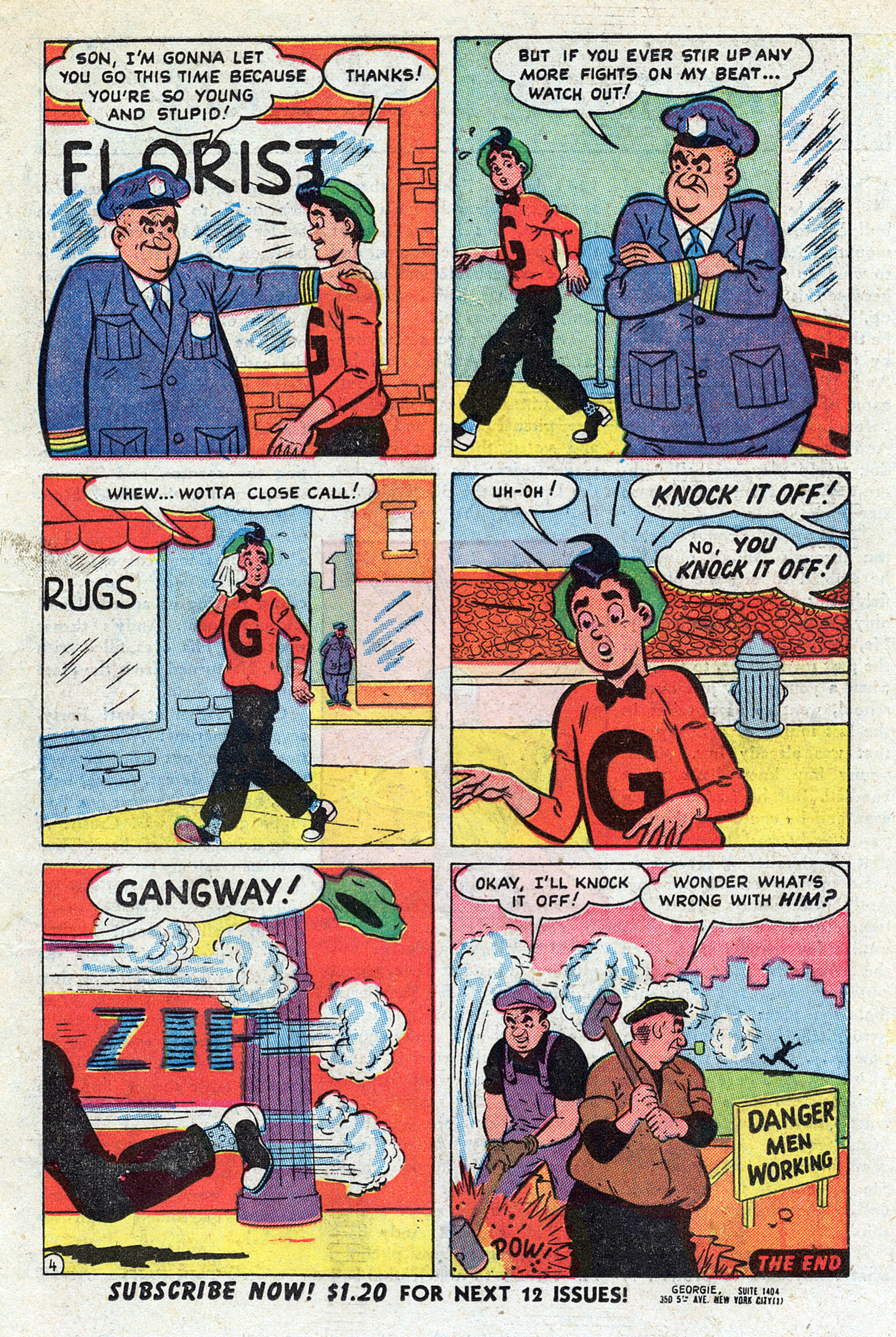 Read online Georgie Comics (1949) comic -  Issue #32 - 19