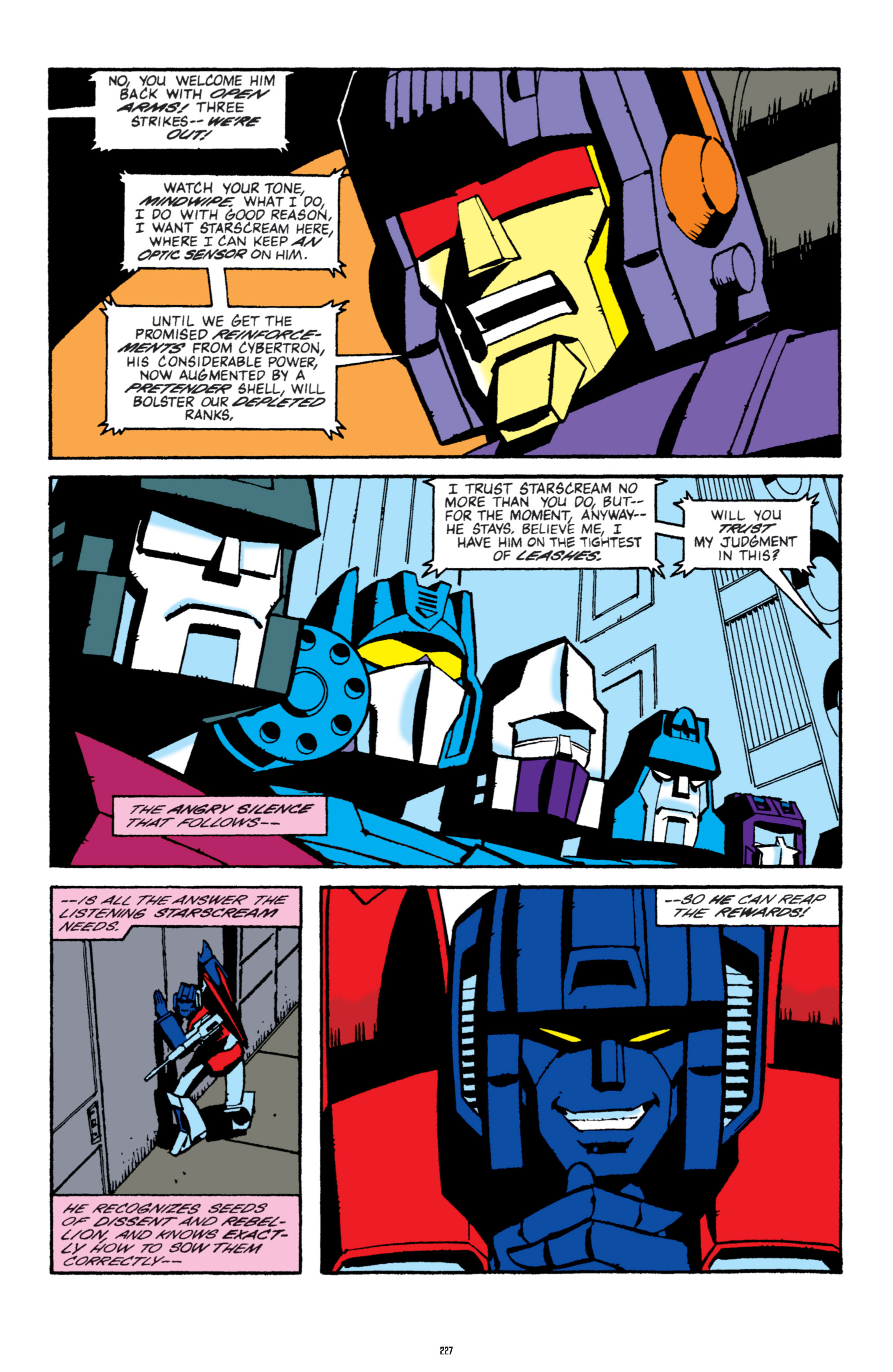 Read online The Transformers Classics comic -  Issue # TPB 5 - 228