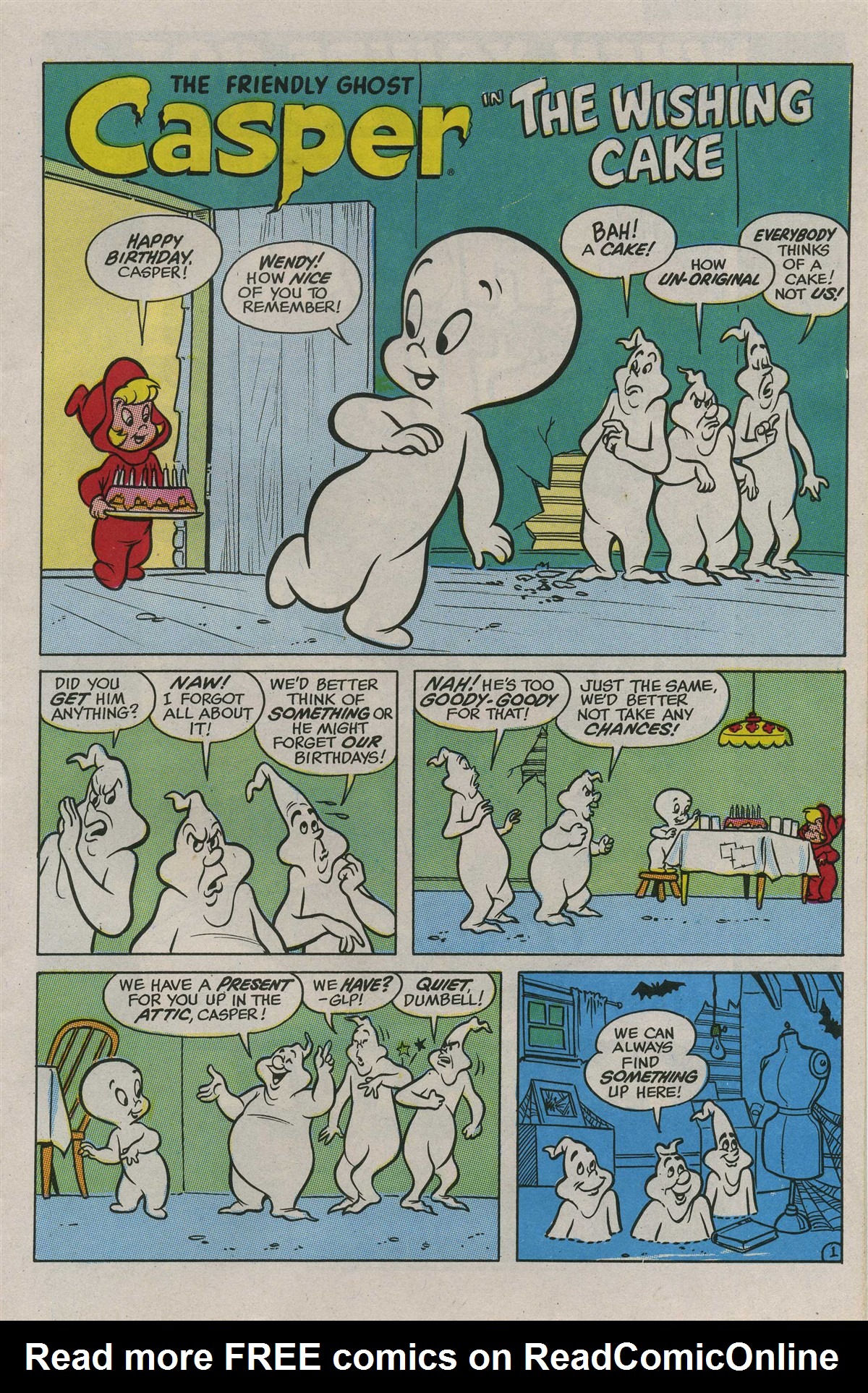 Read online Casper the Friendly Ghost (1991) comic -  Issue #12 - 3