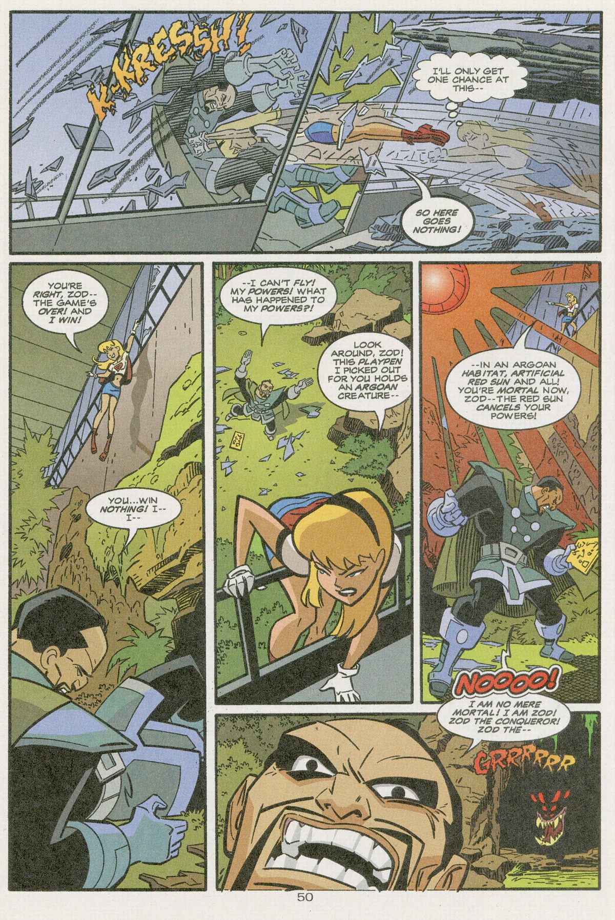 Read online Superman Adventures comic -  Issue #21 - 51