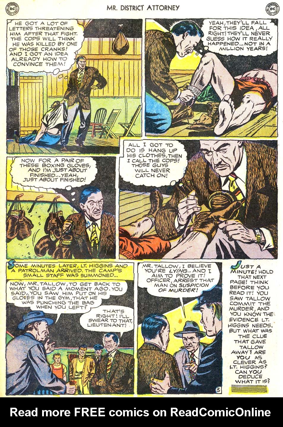 Read online Mr. District Attorney comic -  Issue #21 - 35
