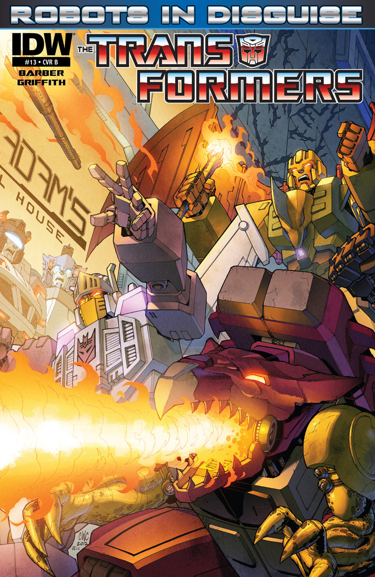 Read online Transformers: Robots In Disguise (2012) comic -  Issue #13 - 2