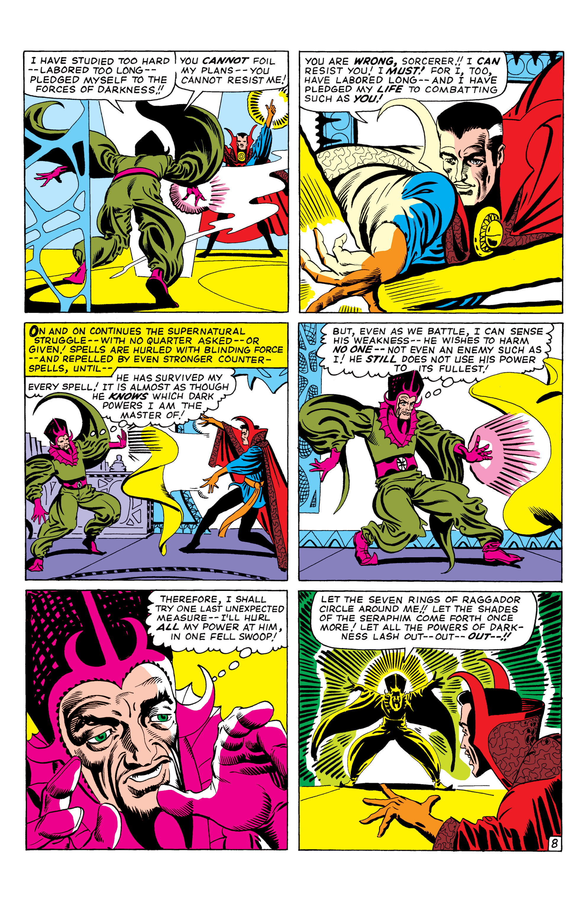 Read online Marvel Masterworks: Doctor Strange comic -  Issue # TPB 1 - 160
