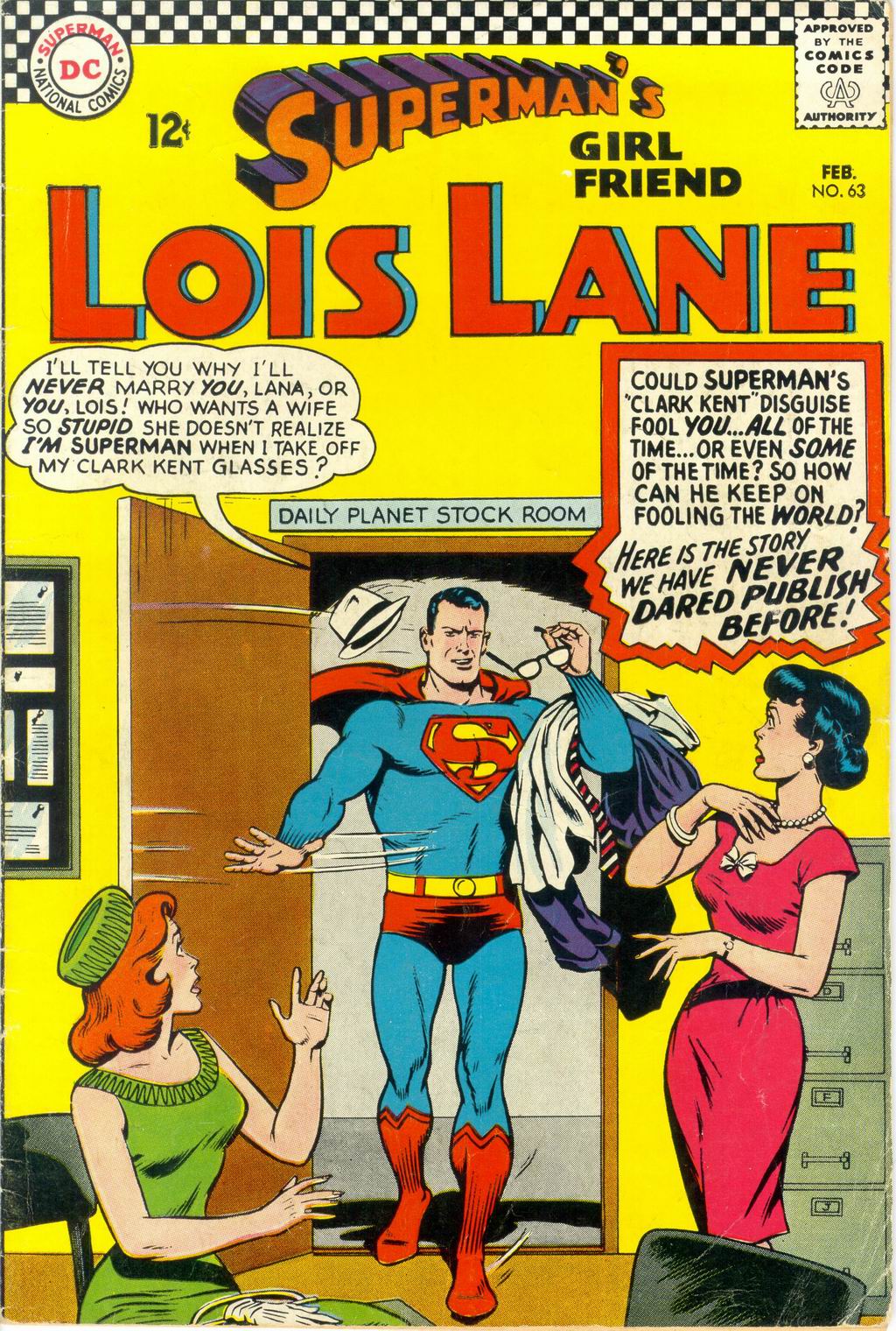 Read online Superman's Girl Friend, Lois Lane comic -  Issue #63 - 1