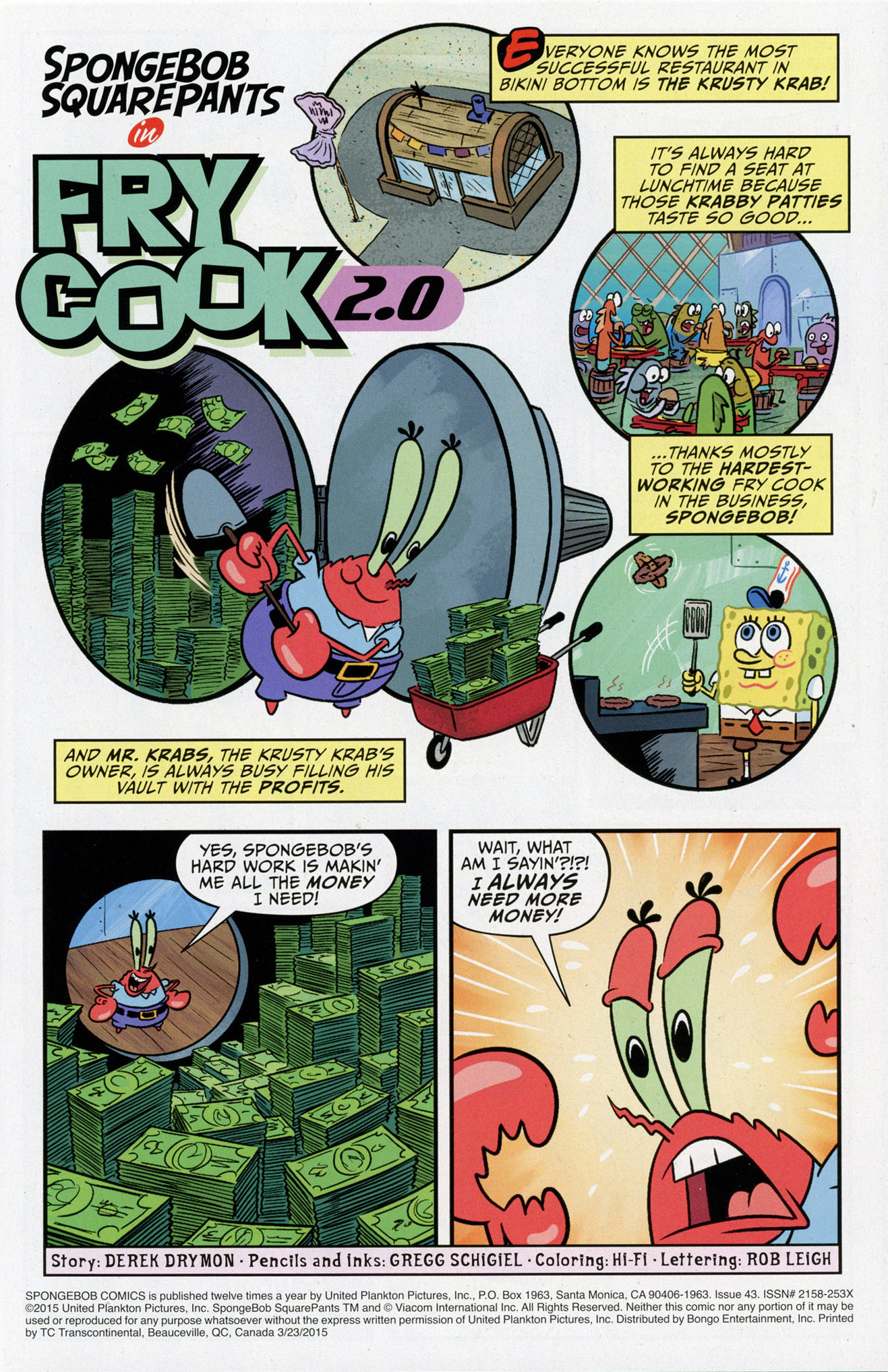 Read online SpongeBob Comics comic -  Issue #43 - 3