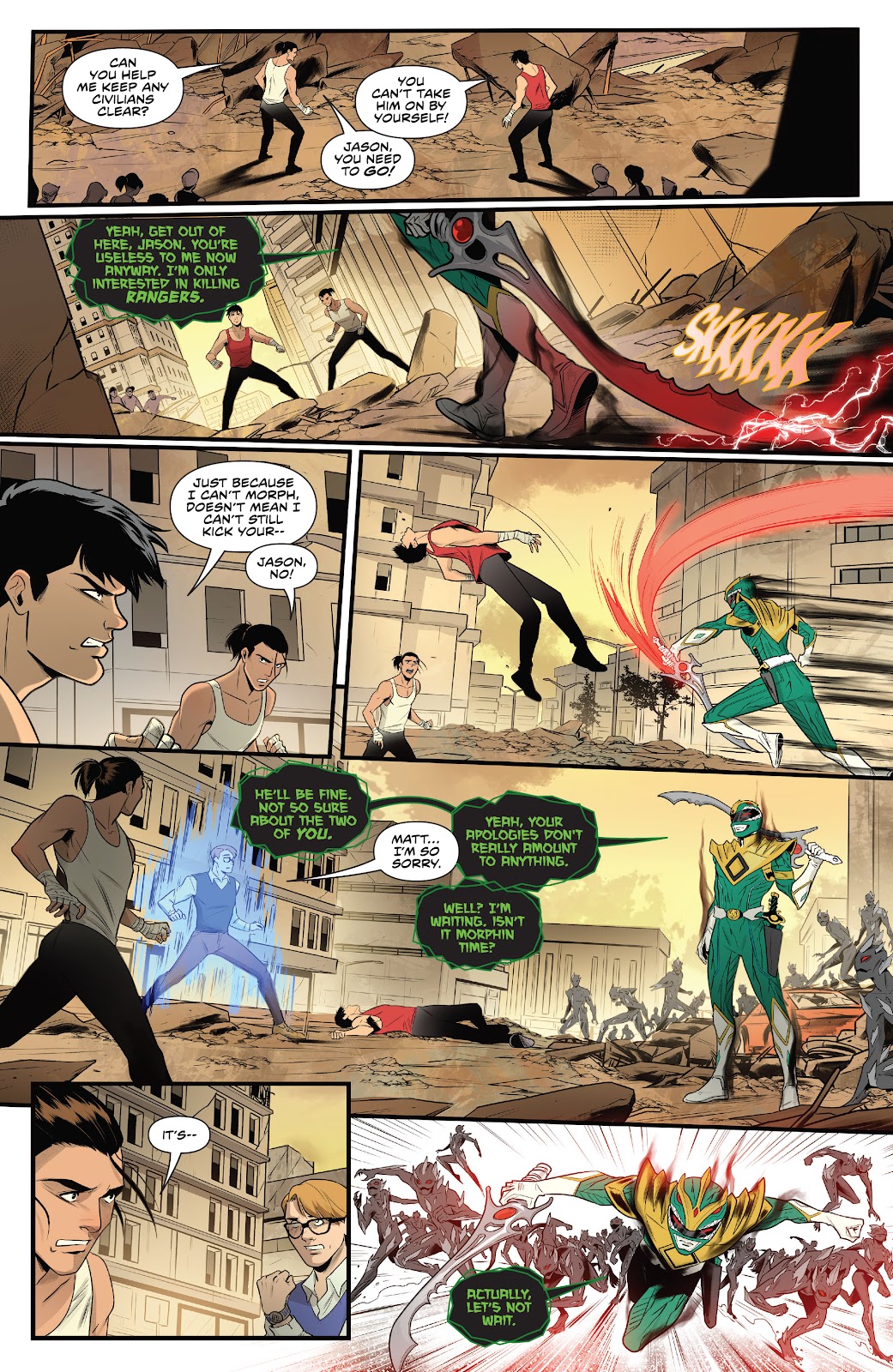 Mighty Morphin Power Rangers issue 107 - Page 12