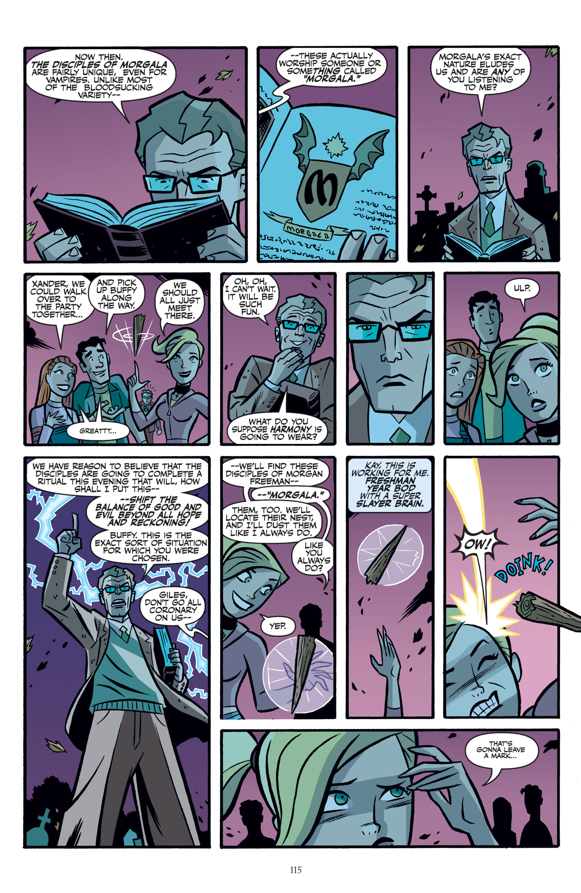 Read online Buffy the Vampire Slayer Season Eight comic -  Issue # _TPB 4 - Time Of Your Life - 113