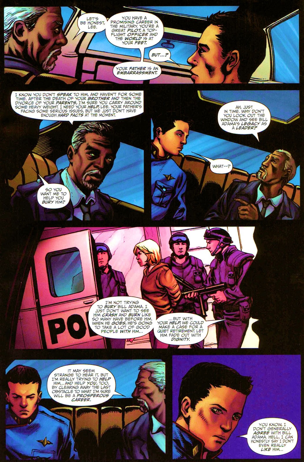 Battlestar Galactica: Season Zero issue 7 - Page 17