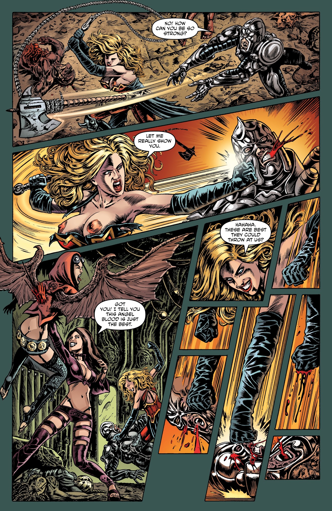 Read online UnHoly comic -  Issue #5 - 13