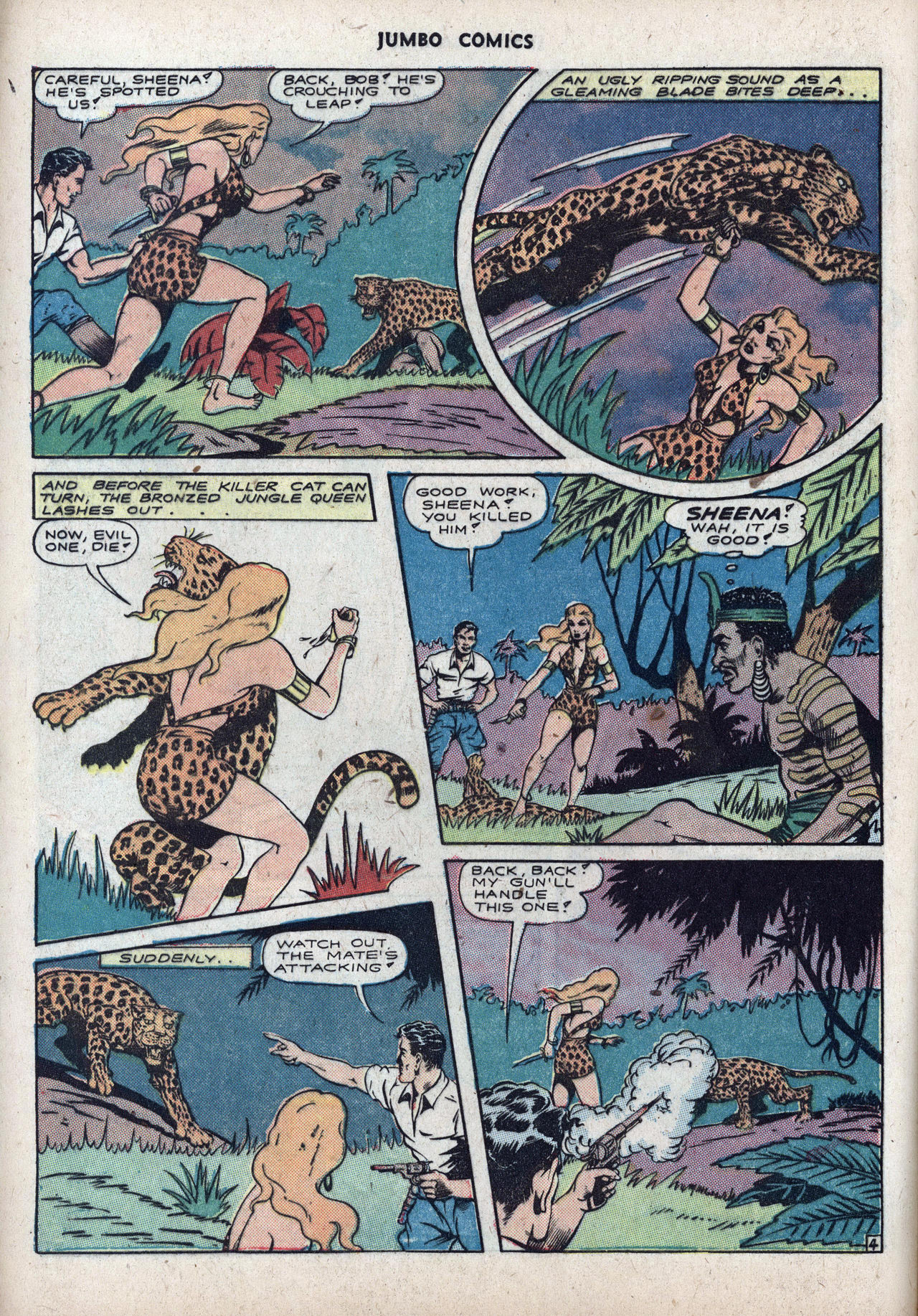 Read online Jumbo Comics comic -  Issue #59 - 6