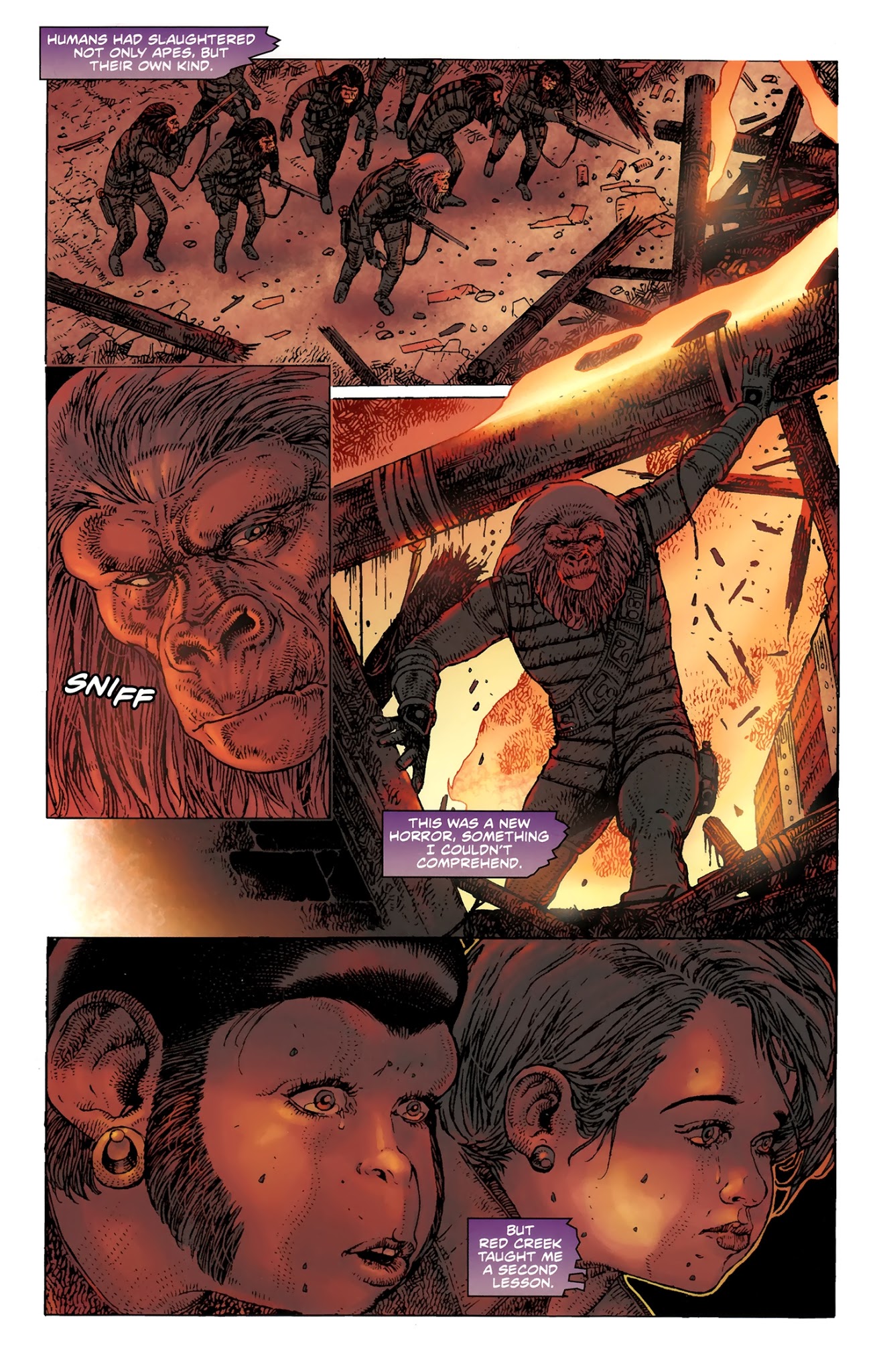 Read online Planet of the Apes (2011) comic -  Issue #10 - 22