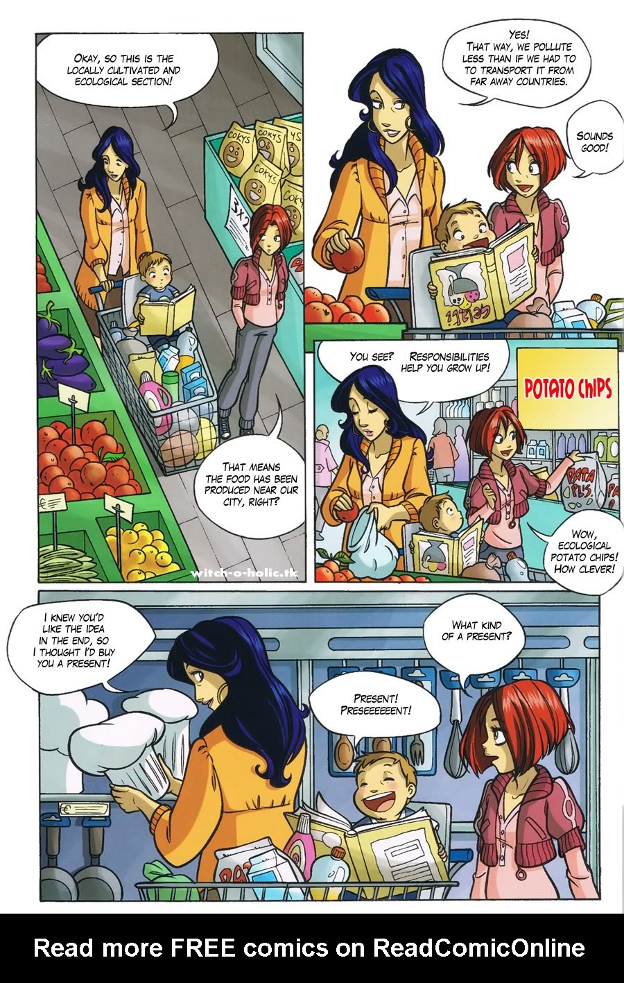 Read online W.i.t.c.h. comic -  Issue #110 - 28