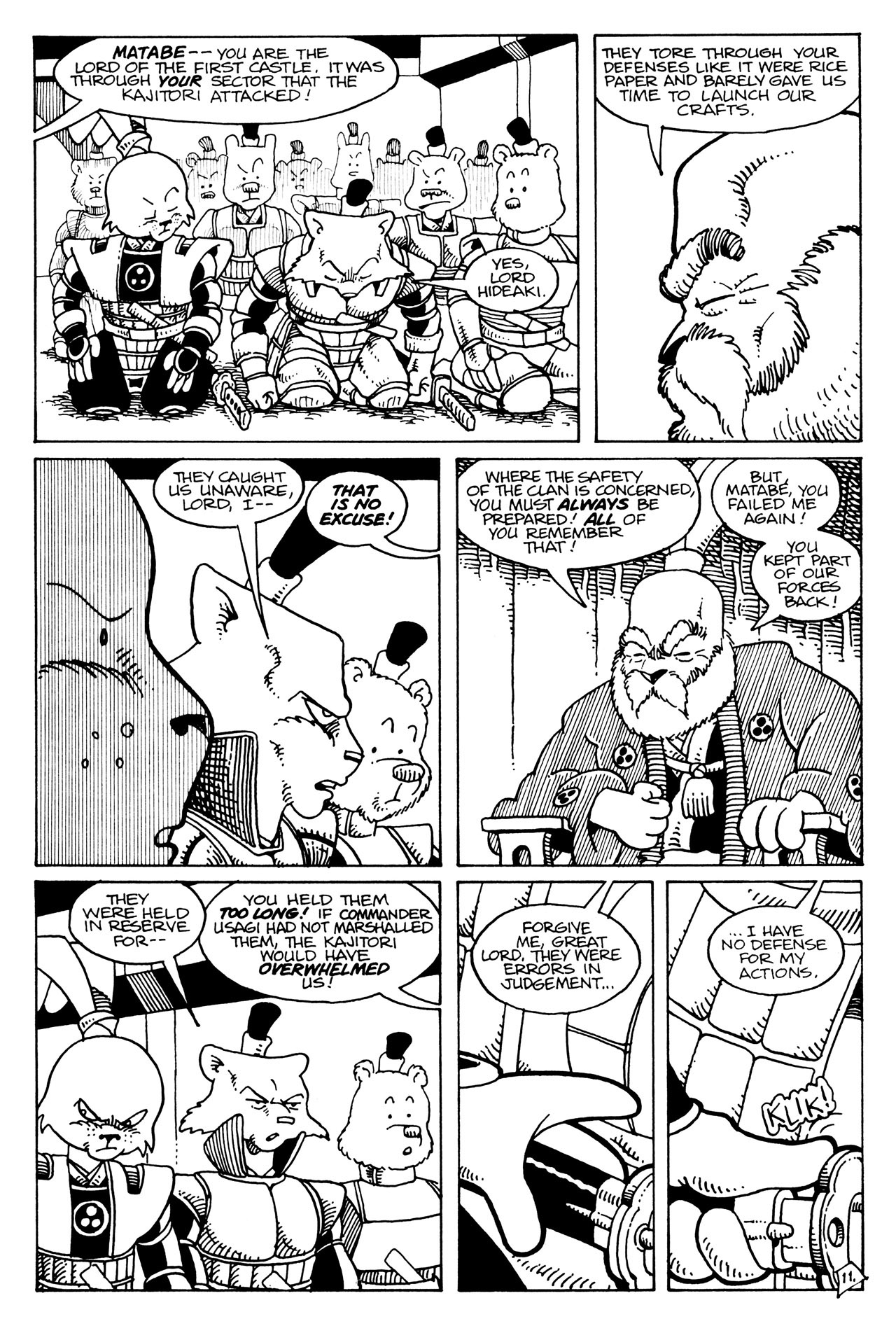 Read online Space Usagi (1992) comic -  Issue #1 - 12