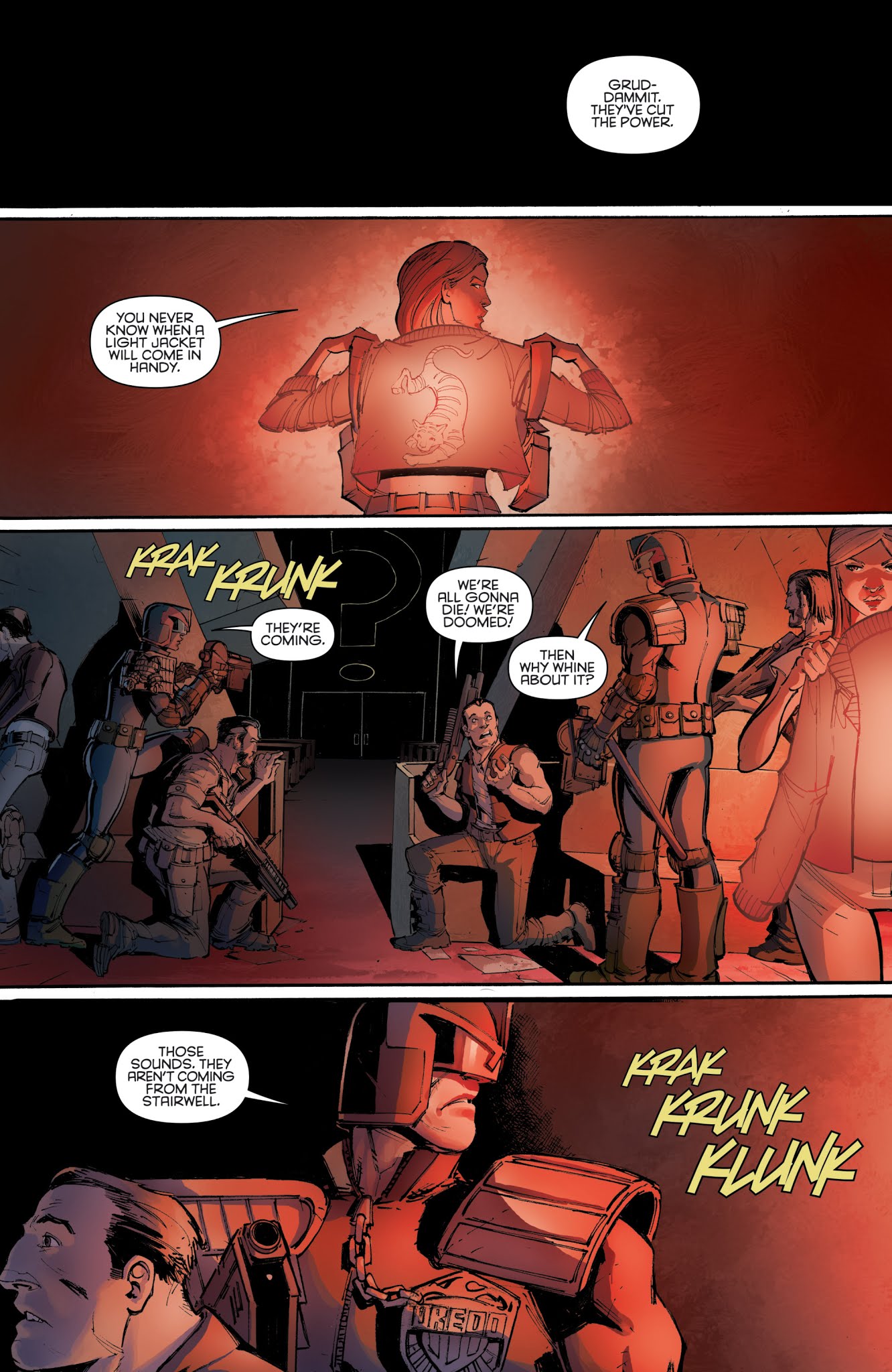 Read online Judge Dredd: Under Siege comic -  Issue #2 - 3