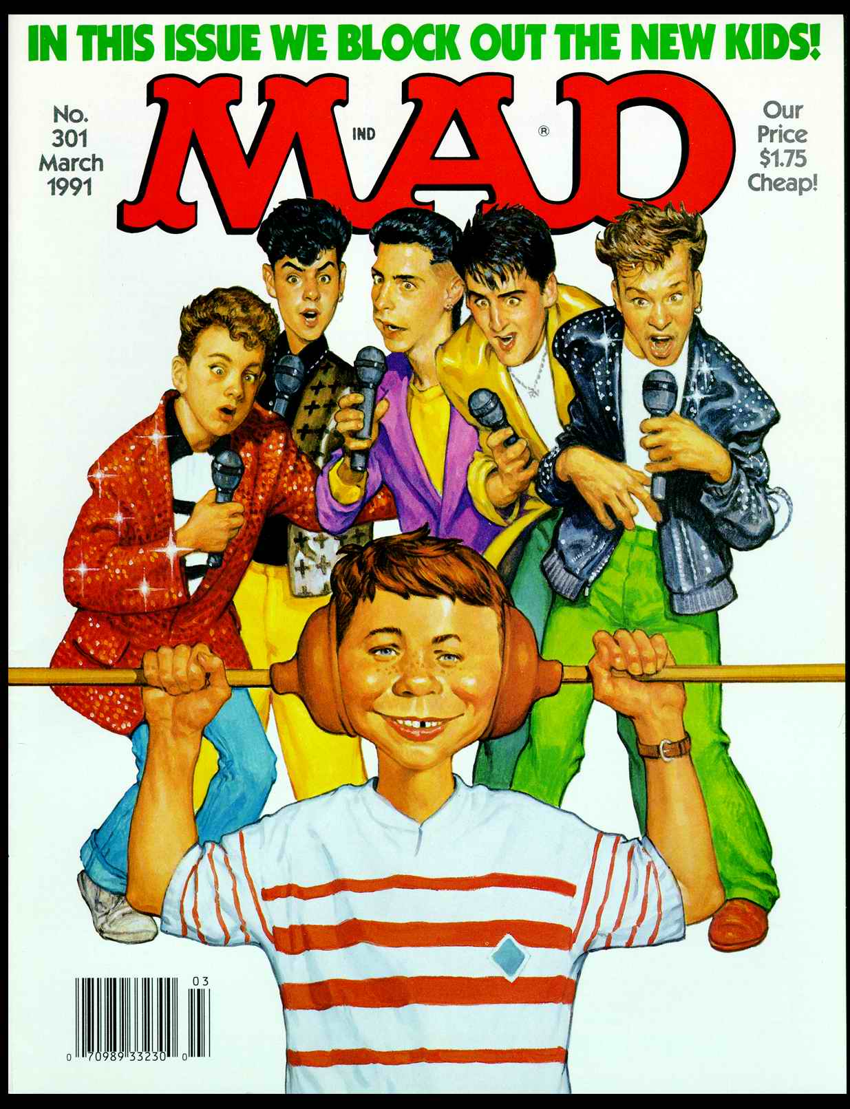 Read online MAD comic -  Issue #301 - 1