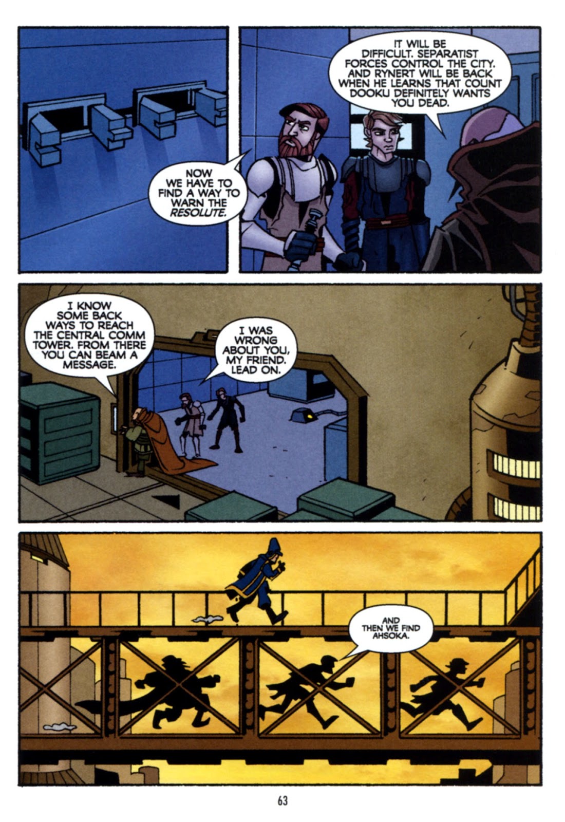 Star Wars: The Clone Wars - The Wind Raiders of Taloraan issue Full - Page 62