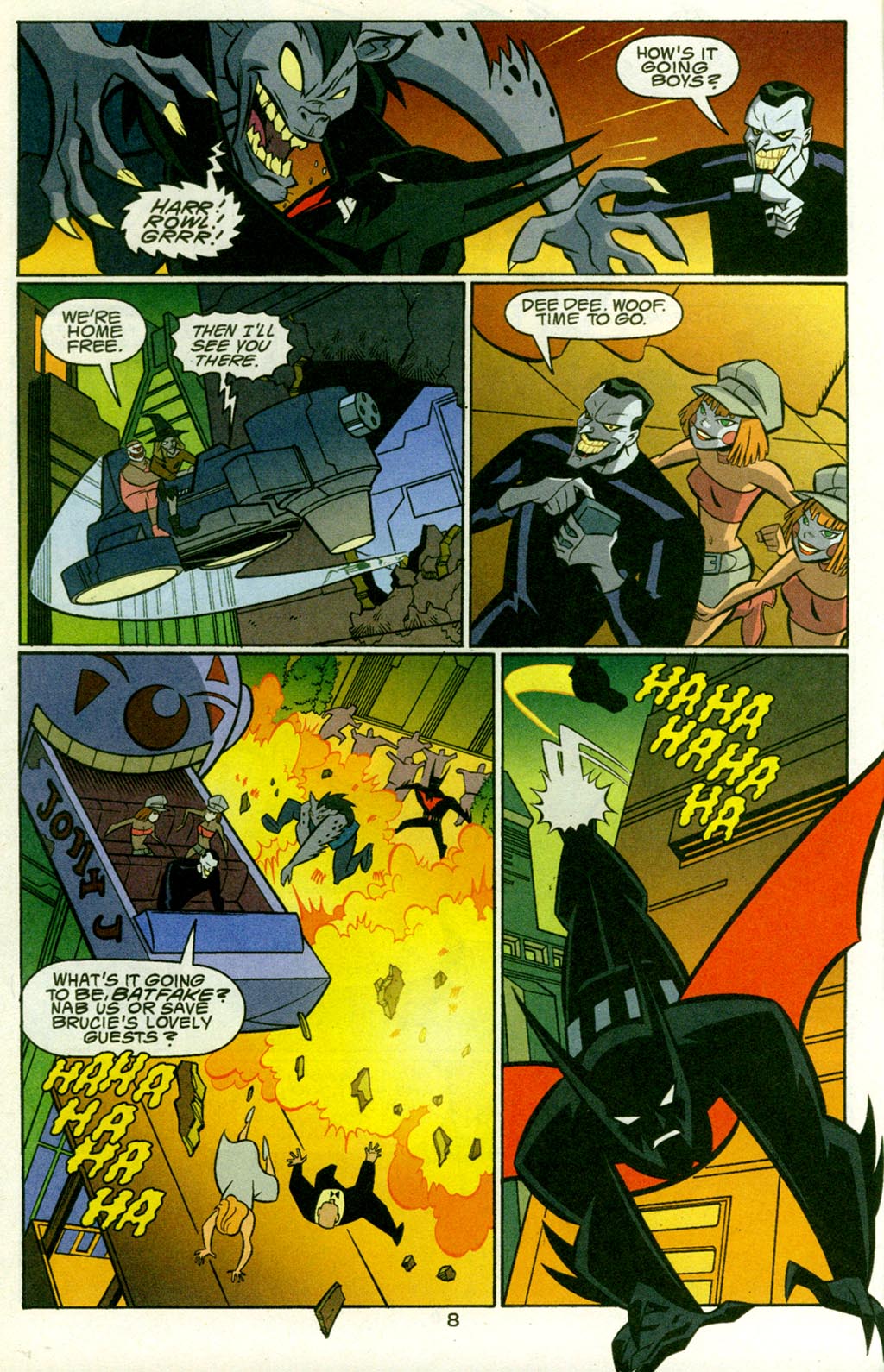 Batman Beyond: Return of the Joker issue Full - Page 8
