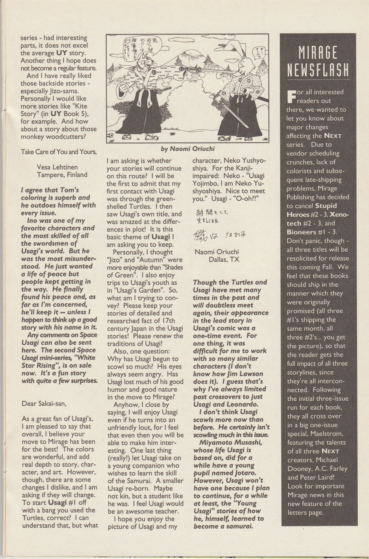Read online Usagi Yojimbo (1993) comic -  Issue #6 - 33