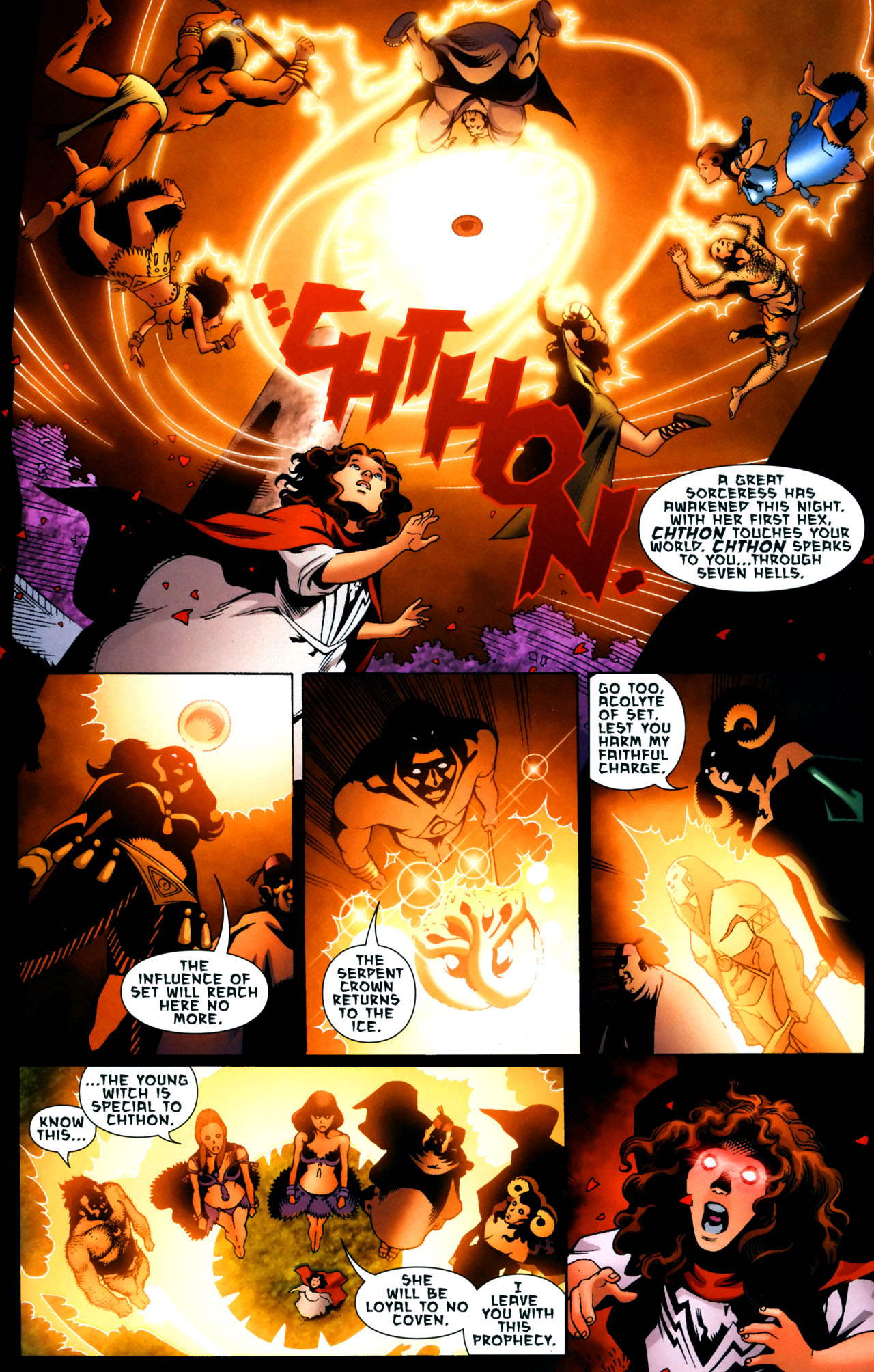 Read online Mystic Arcana comic -  Issue #3 - 22