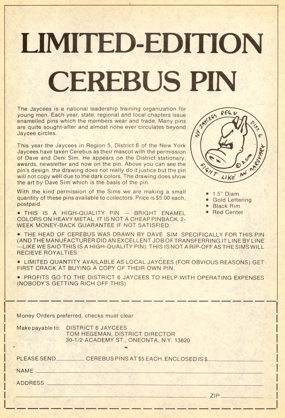 Cerebus Issue #34 #34 - English 24