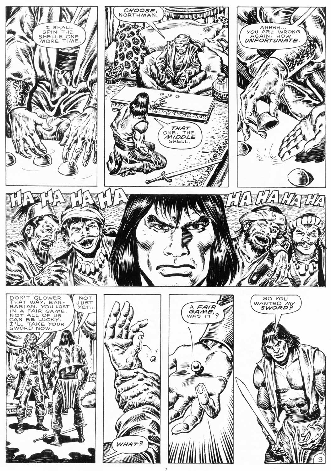 Read online The Savage Sword Of Conan comic -  Issue #152 - 9