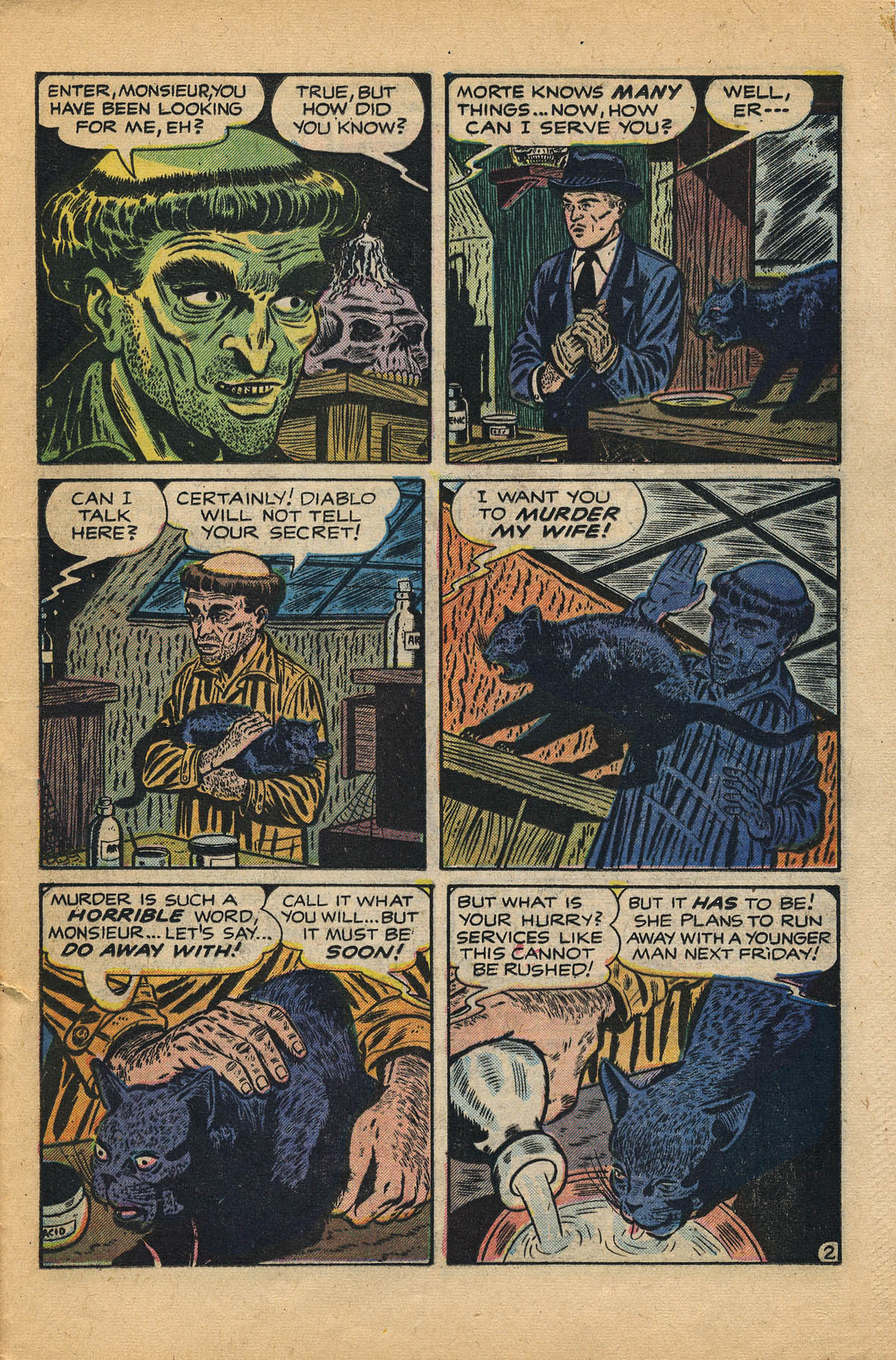 Read online Weird Mysteries (1952) comic -  Issue #2 - 25
