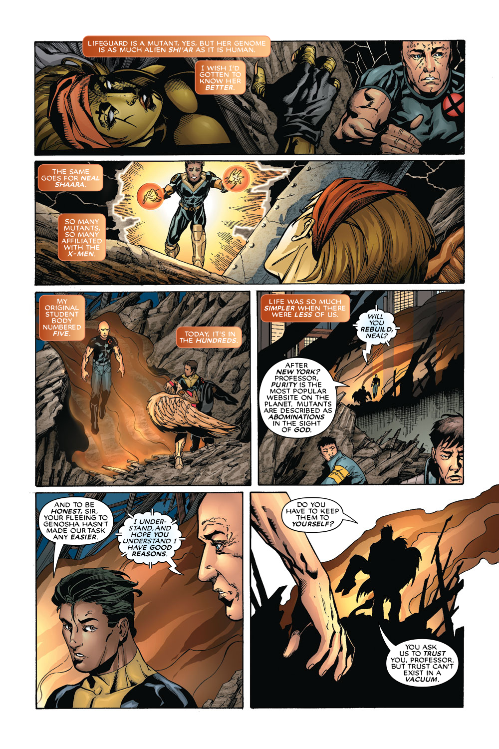 Read online Excalibur (2004) comic -  Issue #5 - 6