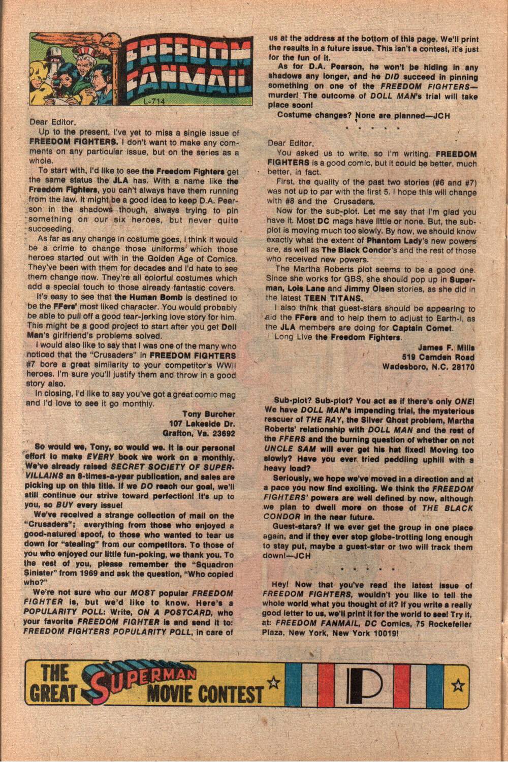 Read online Freedom Fighters (1976) comic -  Issue #10 - 32