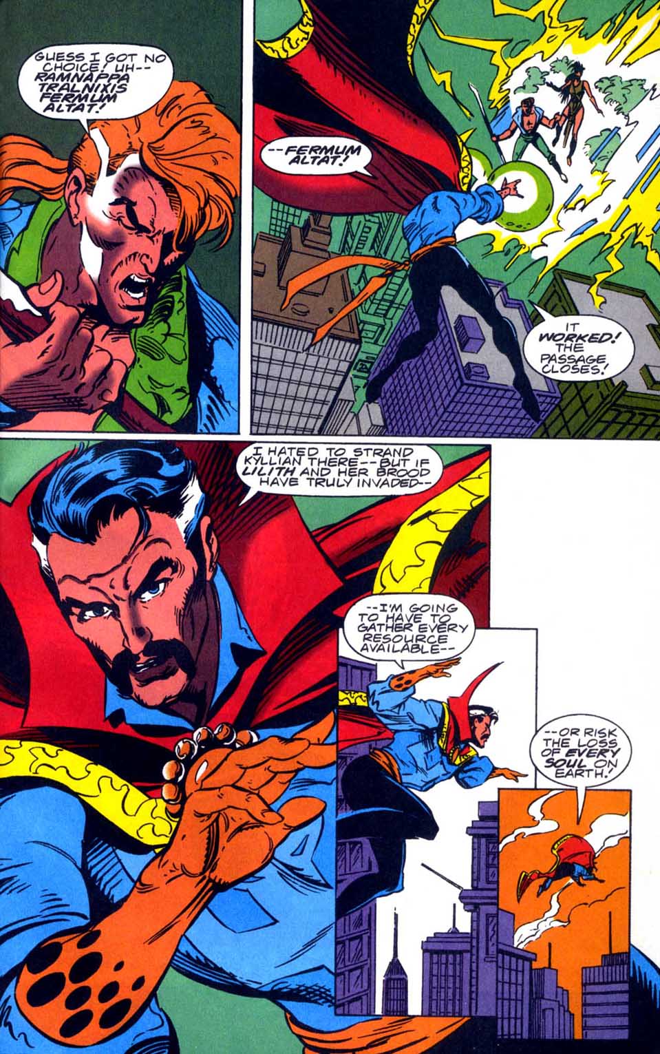 Read online Doctor Strange: Sorcerer Supreme comic -  Issue #59 - 22