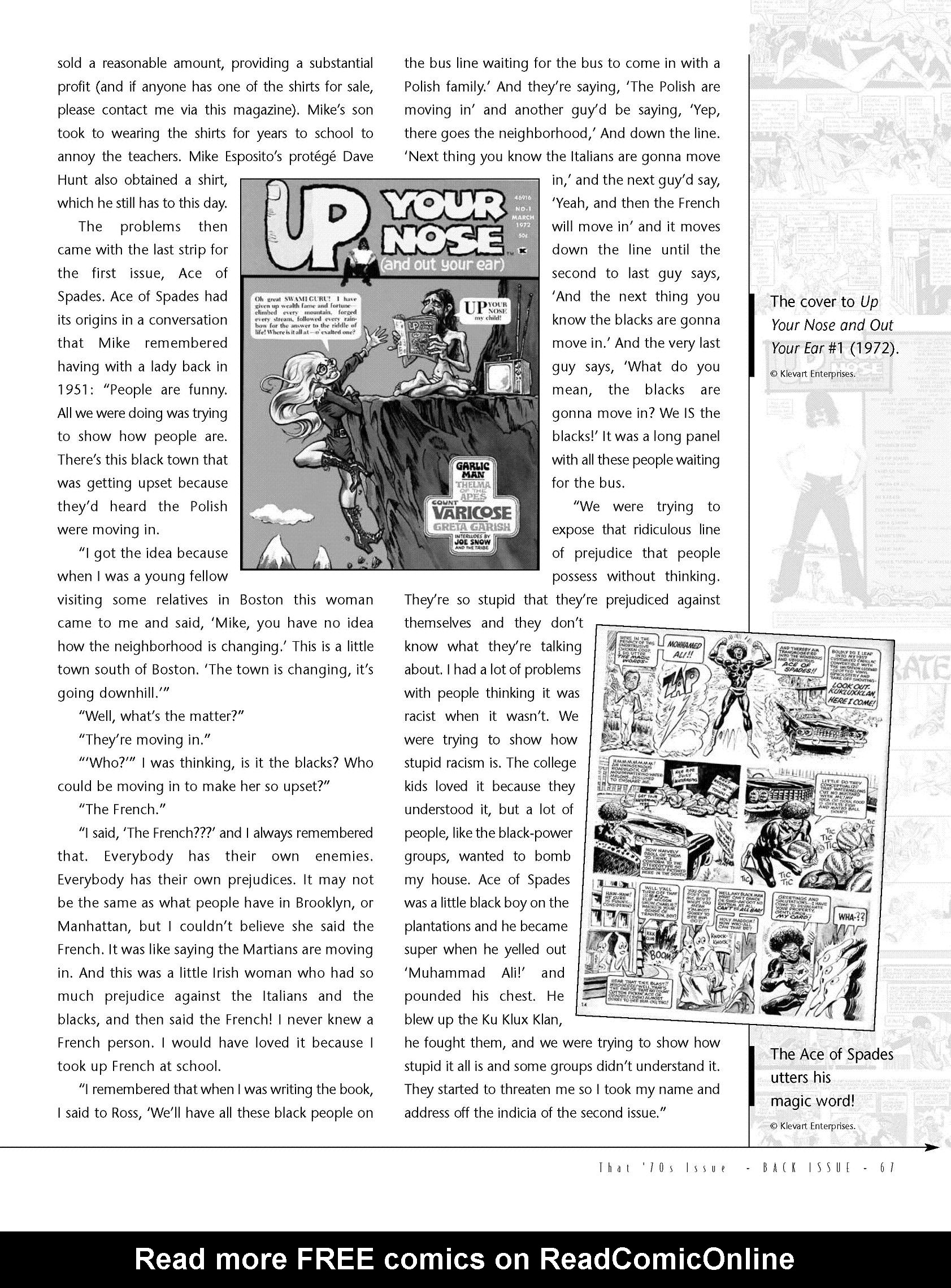 Read online Back Issue comic -  Issue #13 - 68